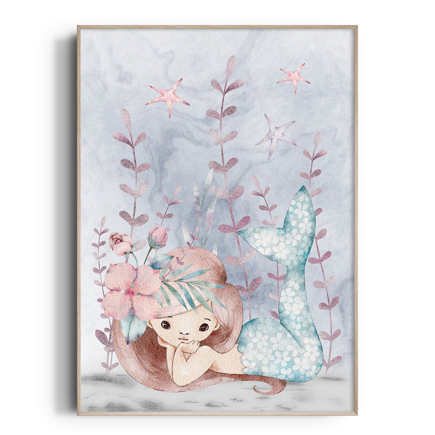 Printable Mermaid Designs Free Mermaid Cake Topper (SVG And PNG )