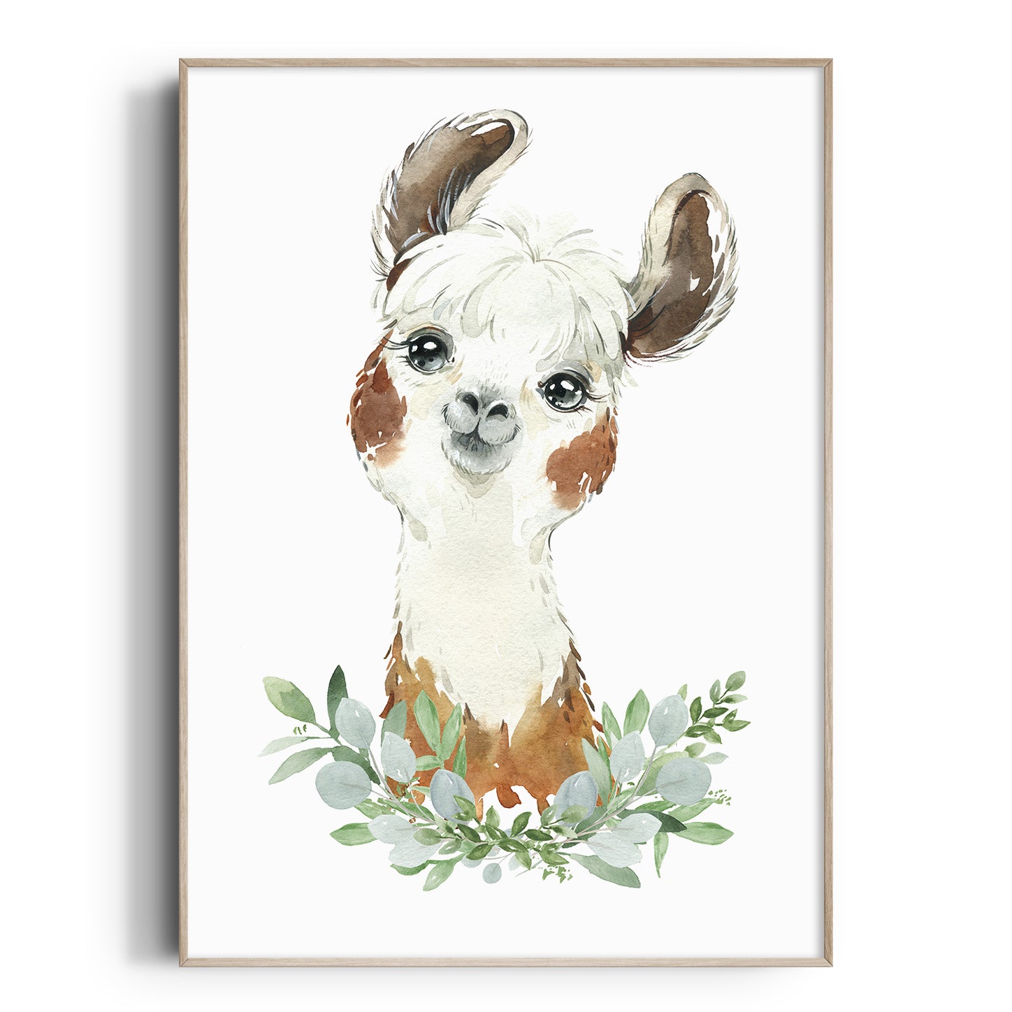 Llama Nursery Wall Art Animal Prints The Kids Print Store