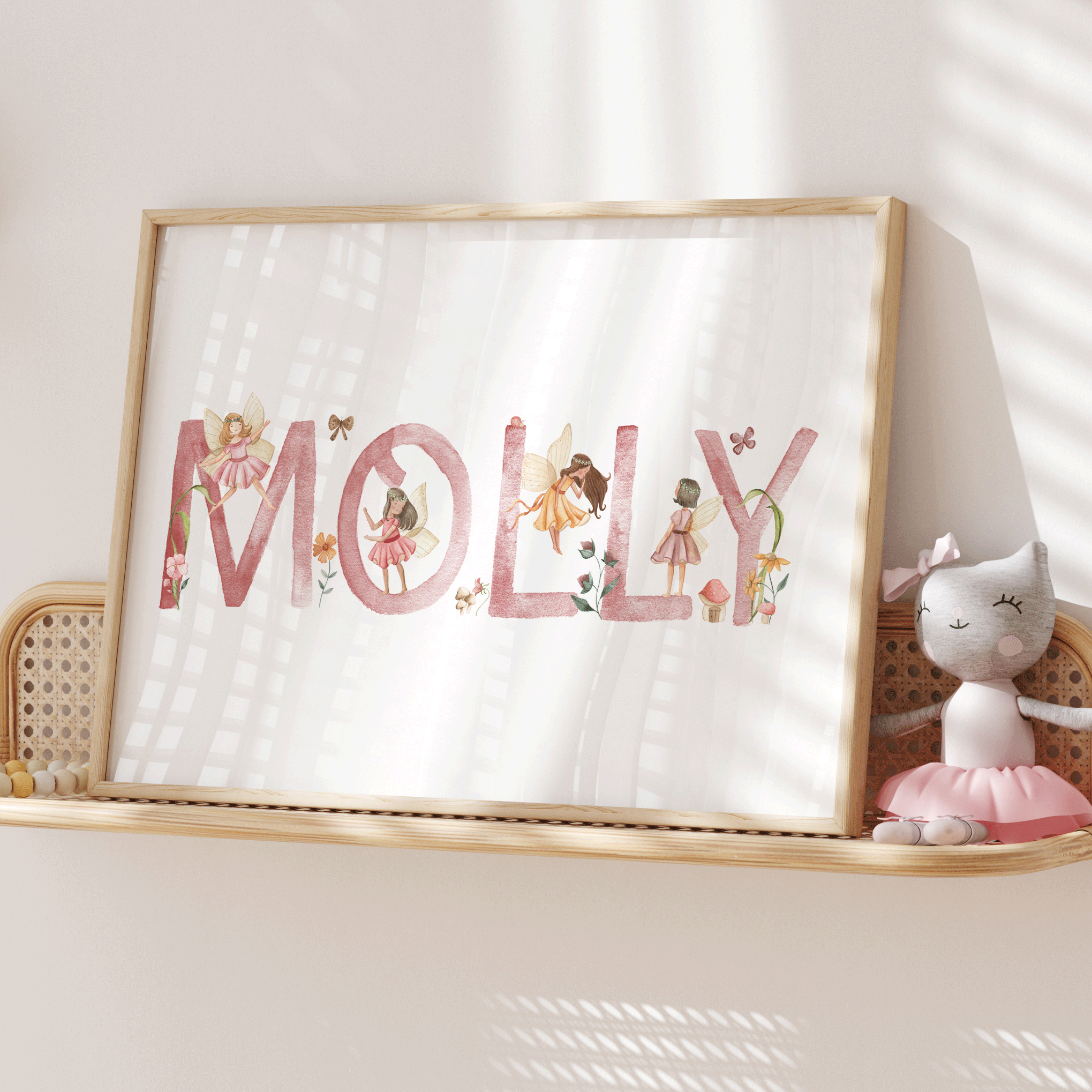 Girls Character Name Prints – The Kids Print Store
