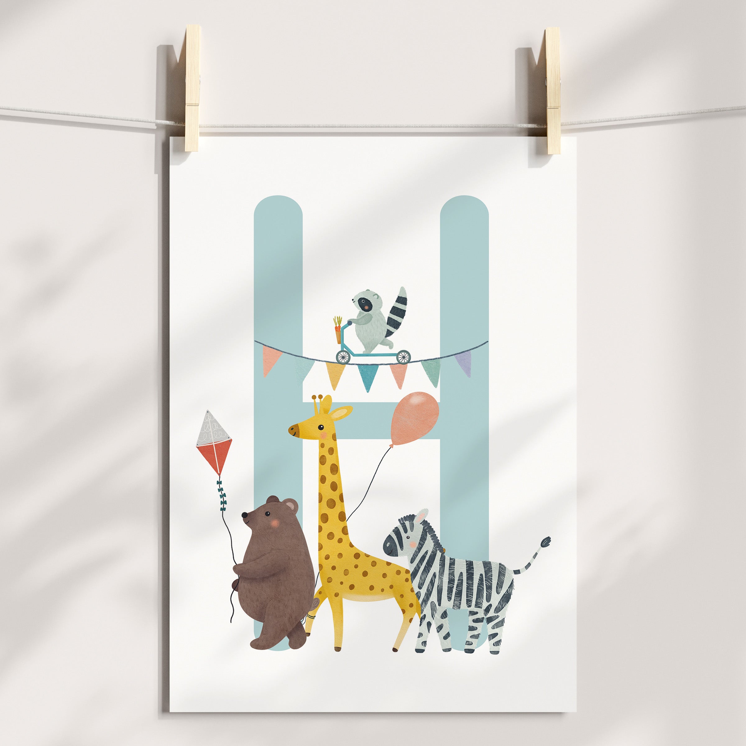 Little Adventure Alphabet, Numbers & Initial Prints