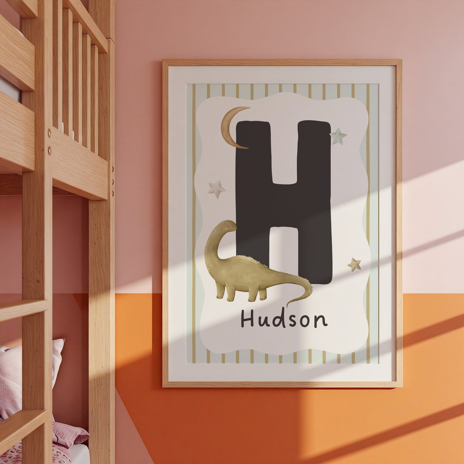 Dinosaur Letter & Name Print