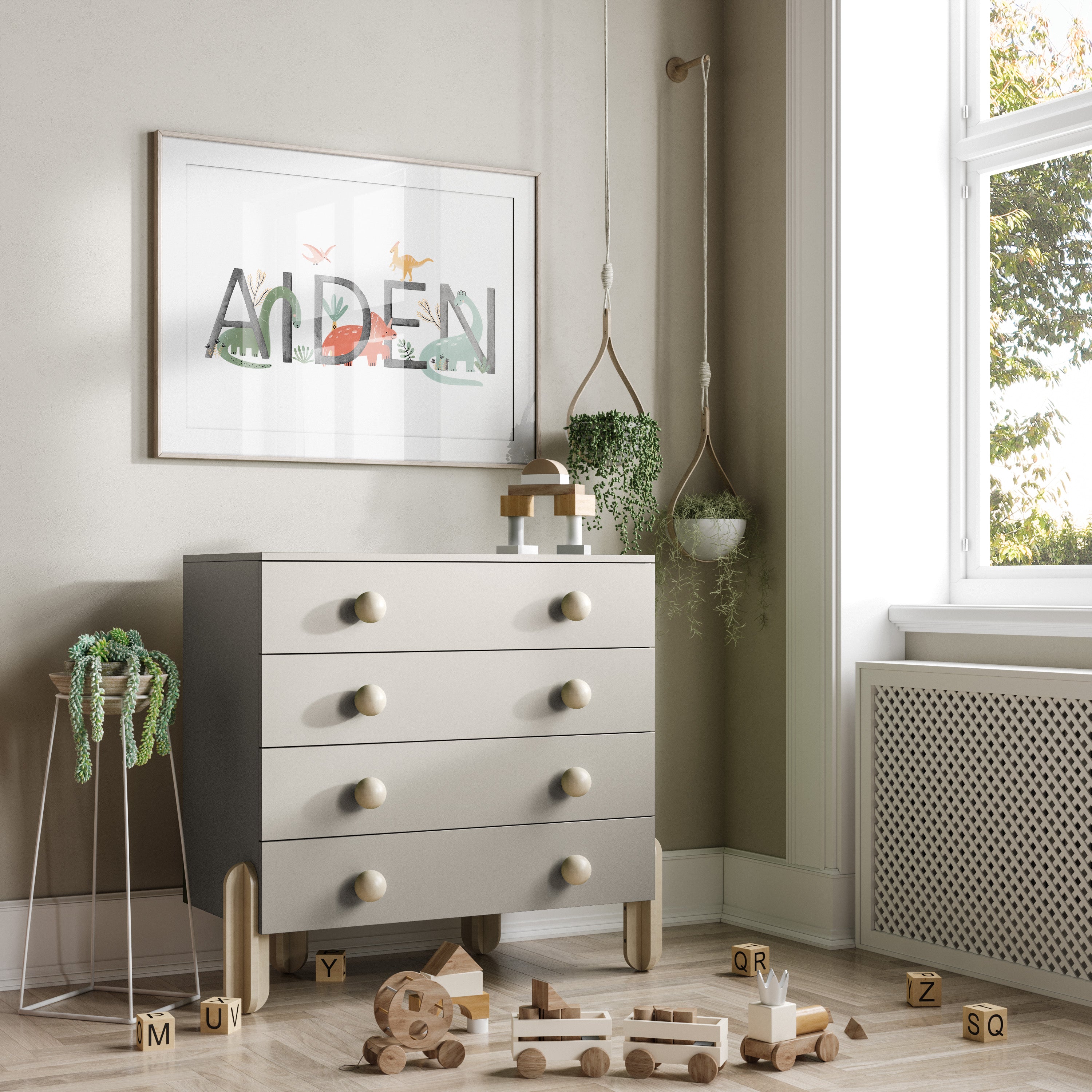 Dinosaur Name Print