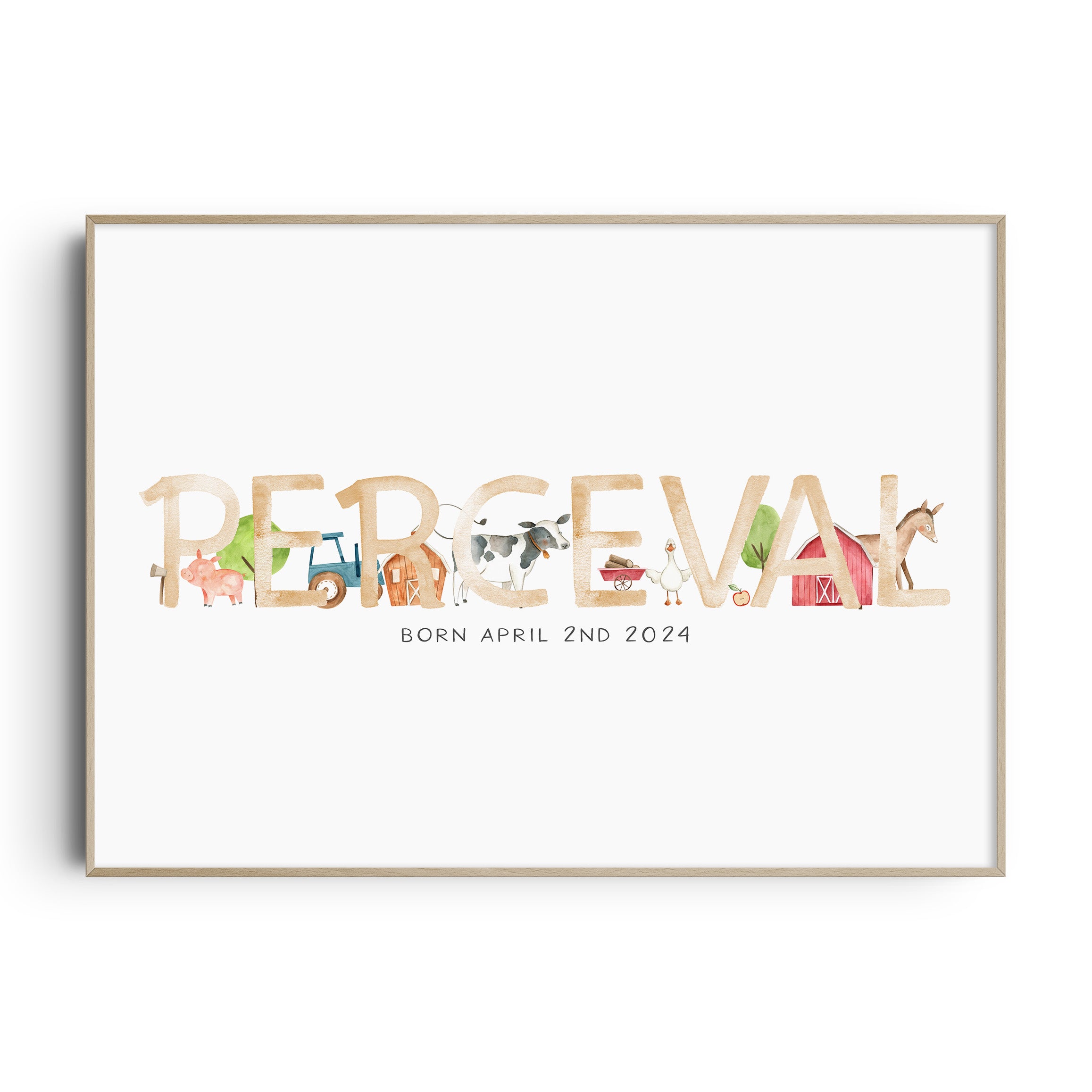 Farm Name Print