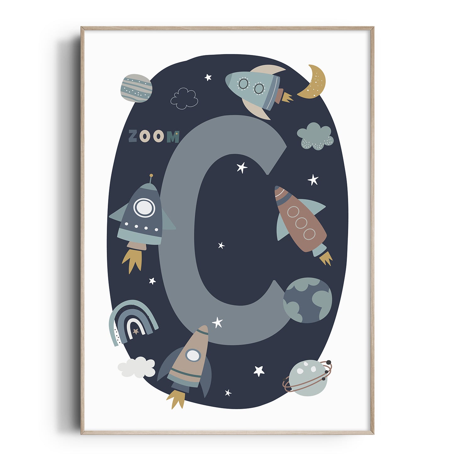 Space Initial Print