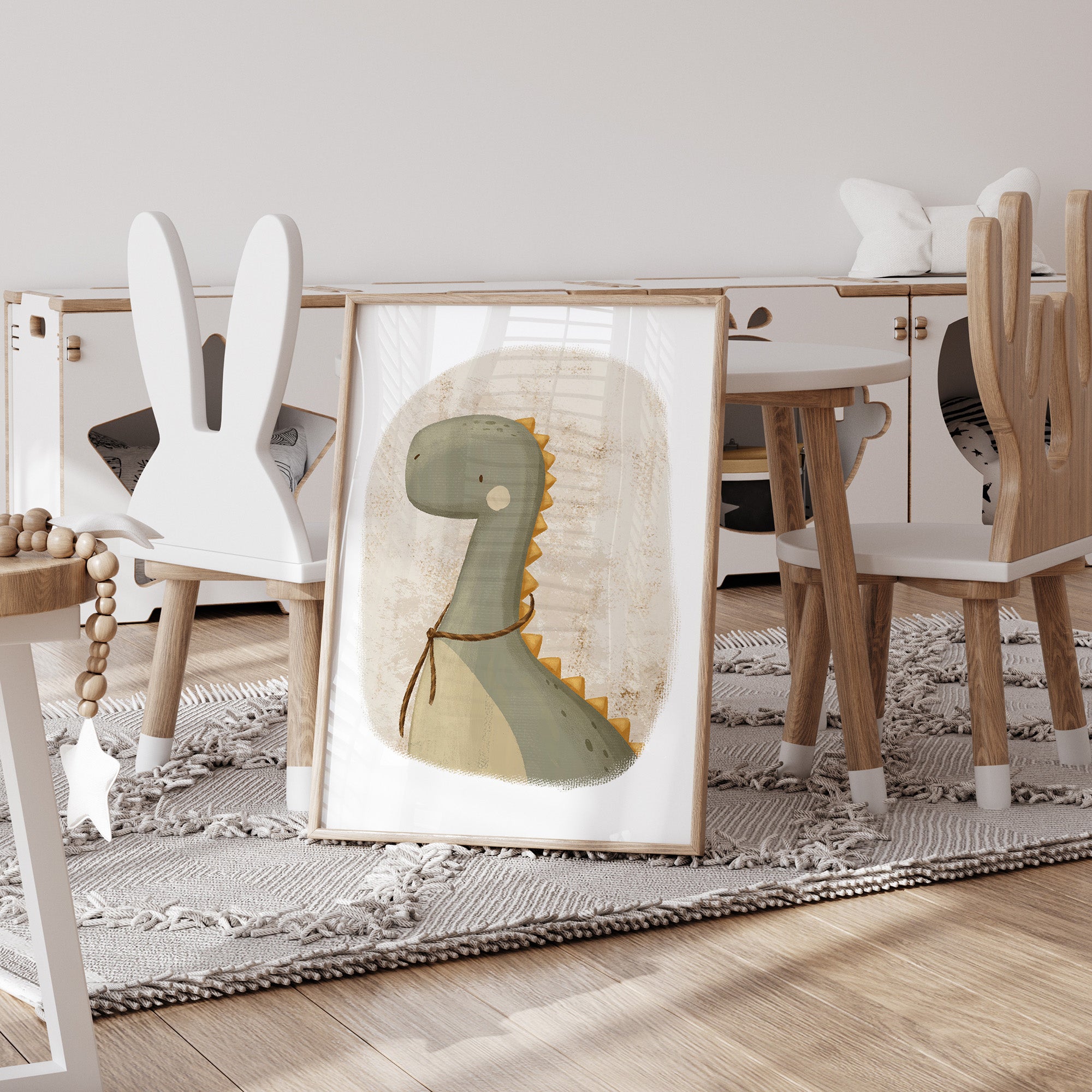 Whimsy Dinosaur Print