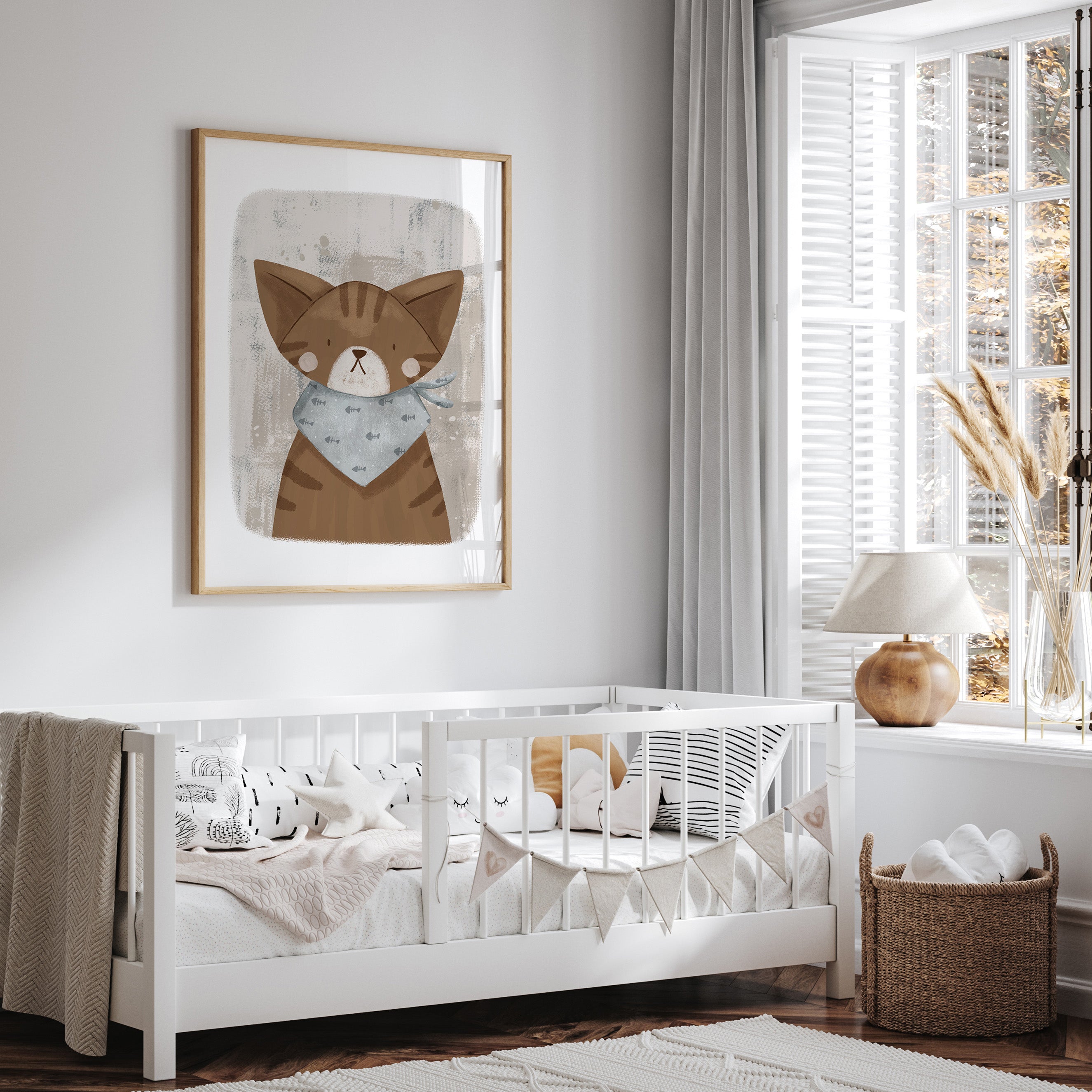 Whimsy Kitten Print