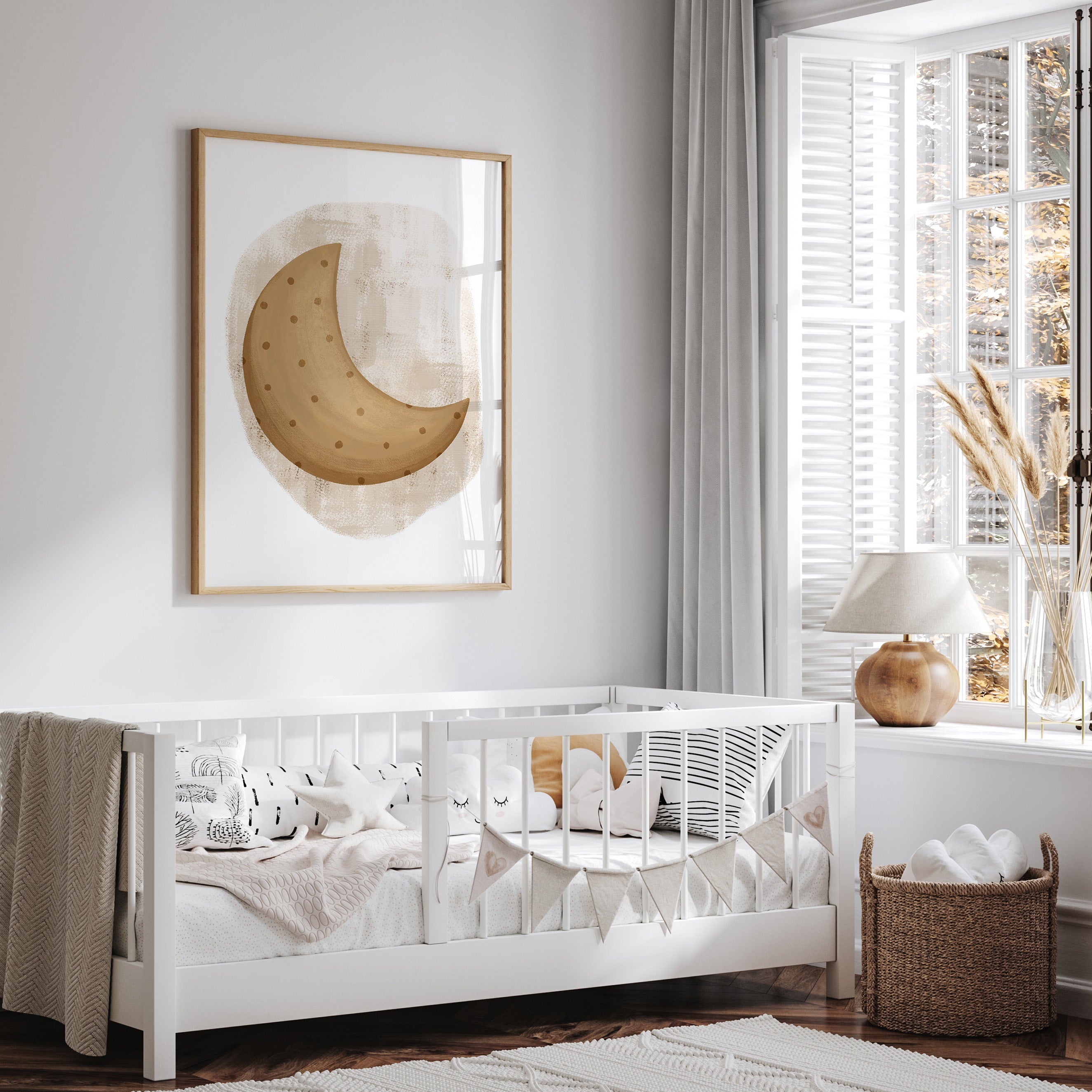 Whimsy Moon Print