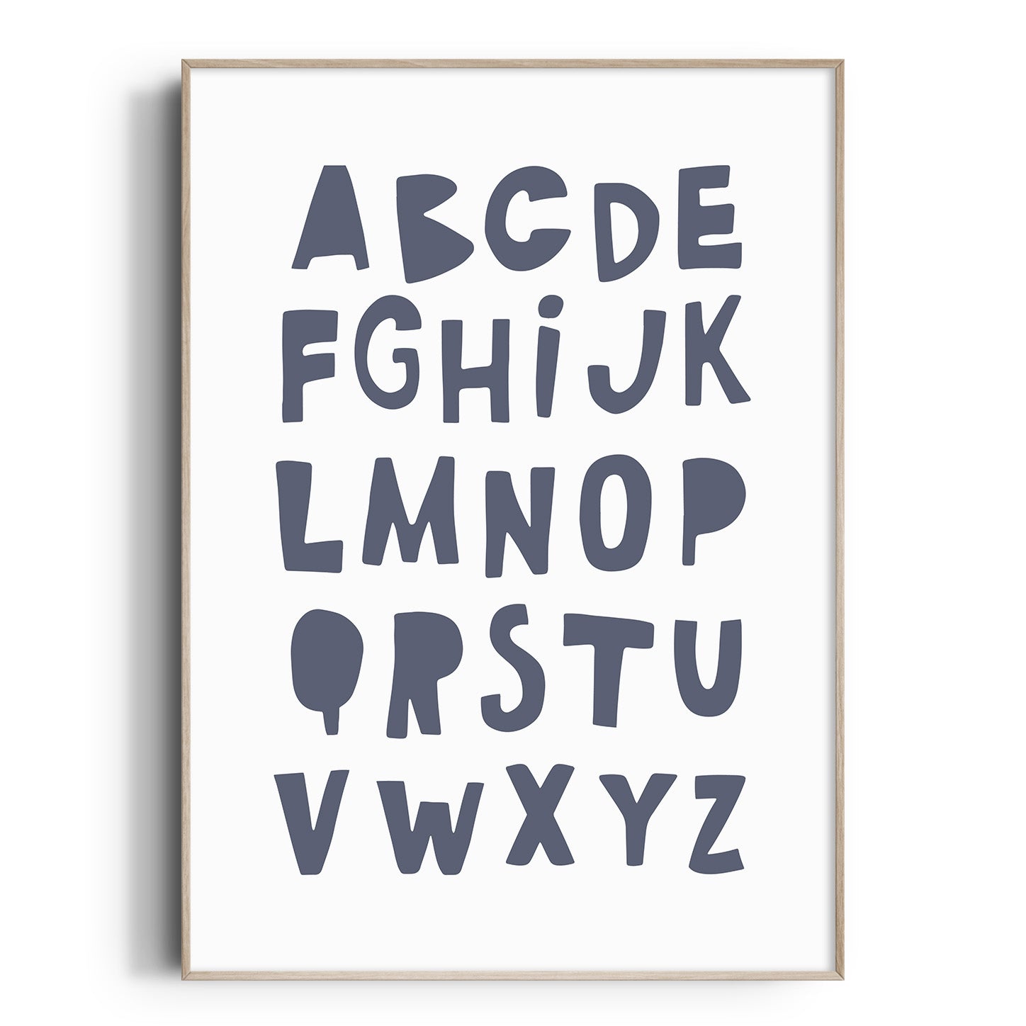 ABC Print | ABC Poster | Alphabet Art | Nursery Wall Art – The Kids Print  Store