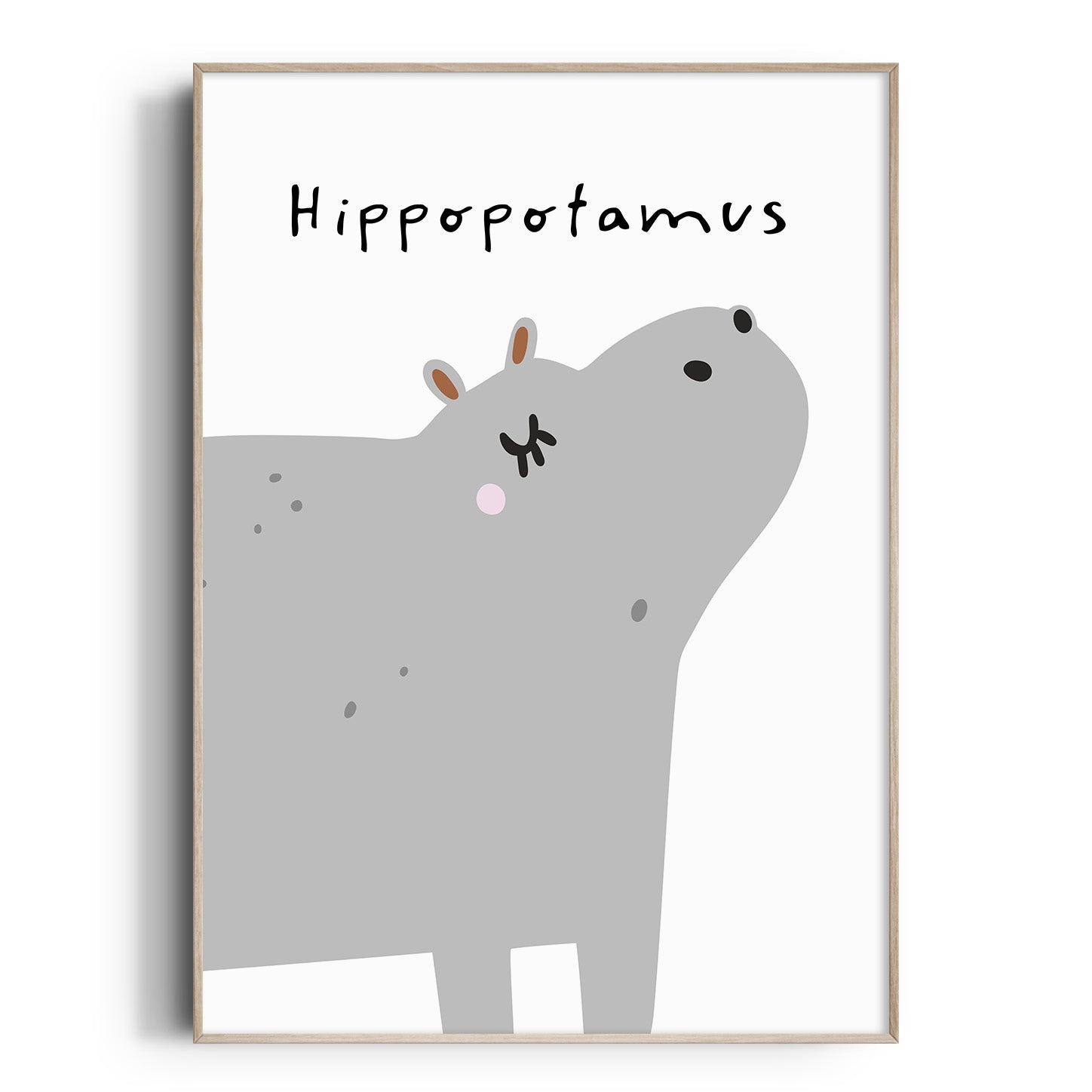Hippo Print