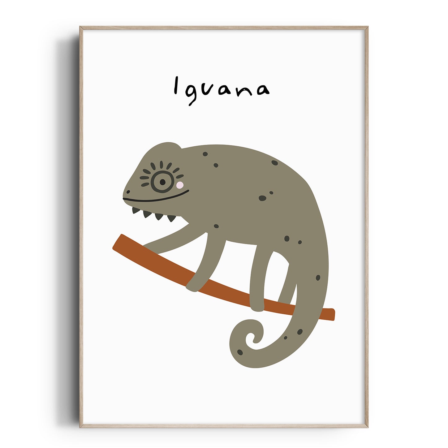 Iguana Print