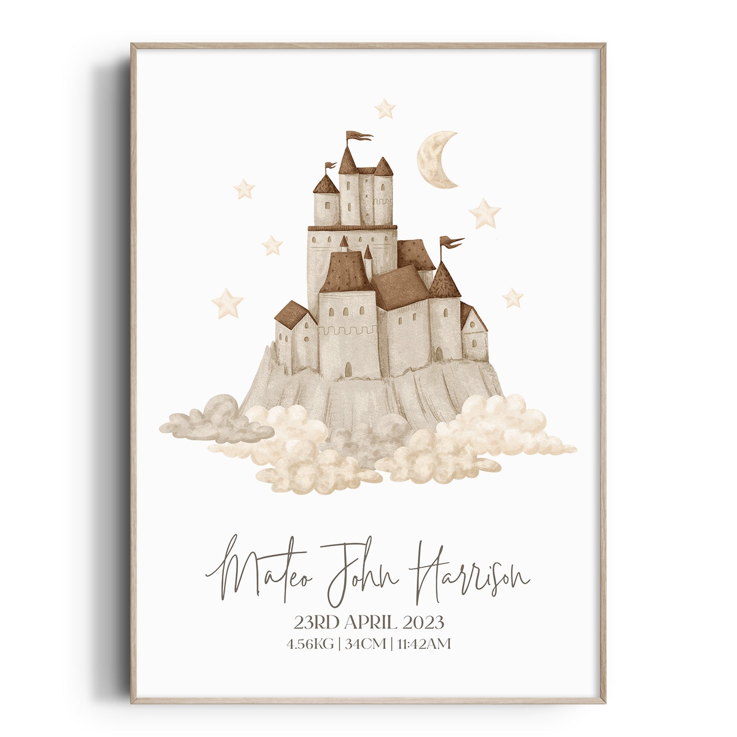 Mystic Castle Birth Print