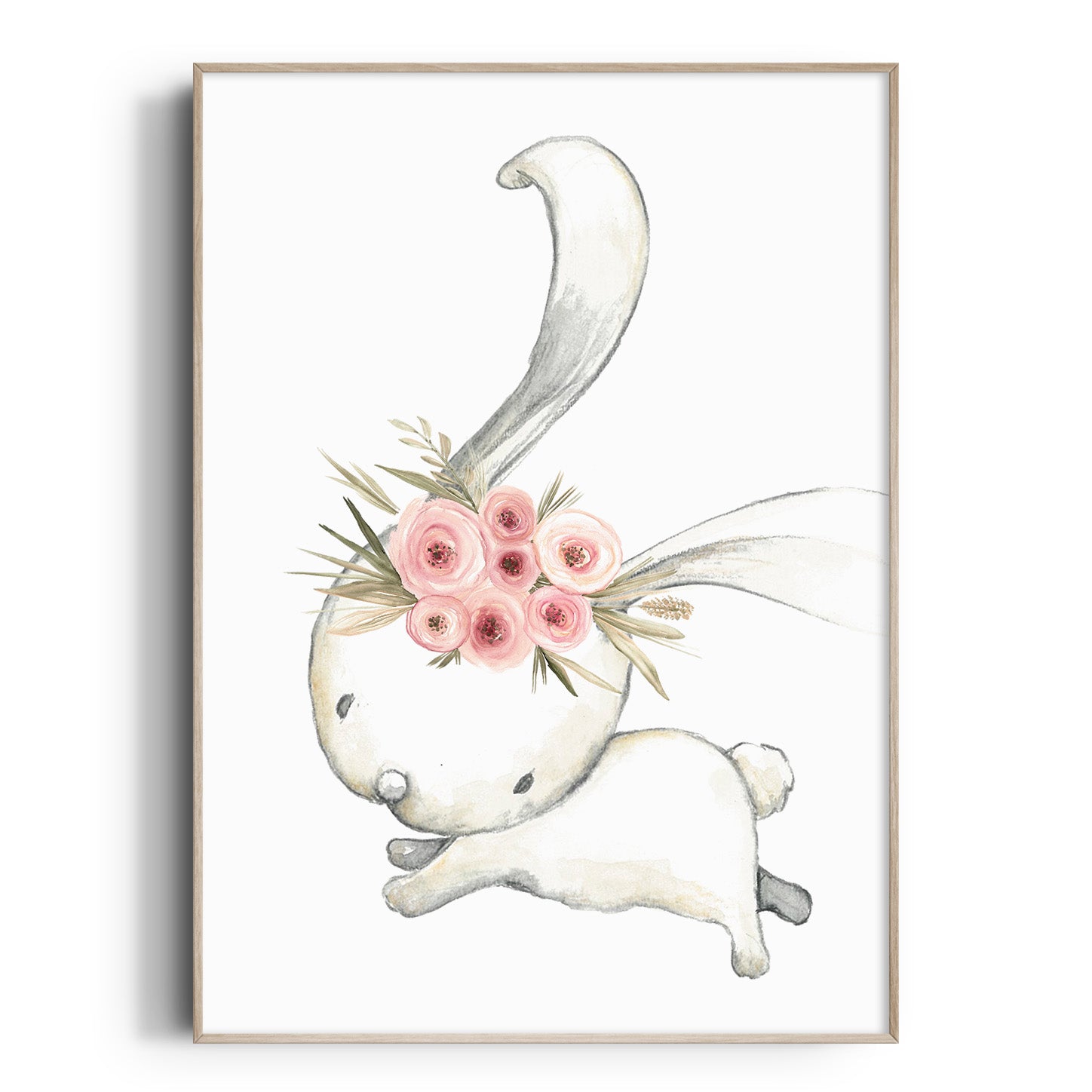 Woodland Bunny Print