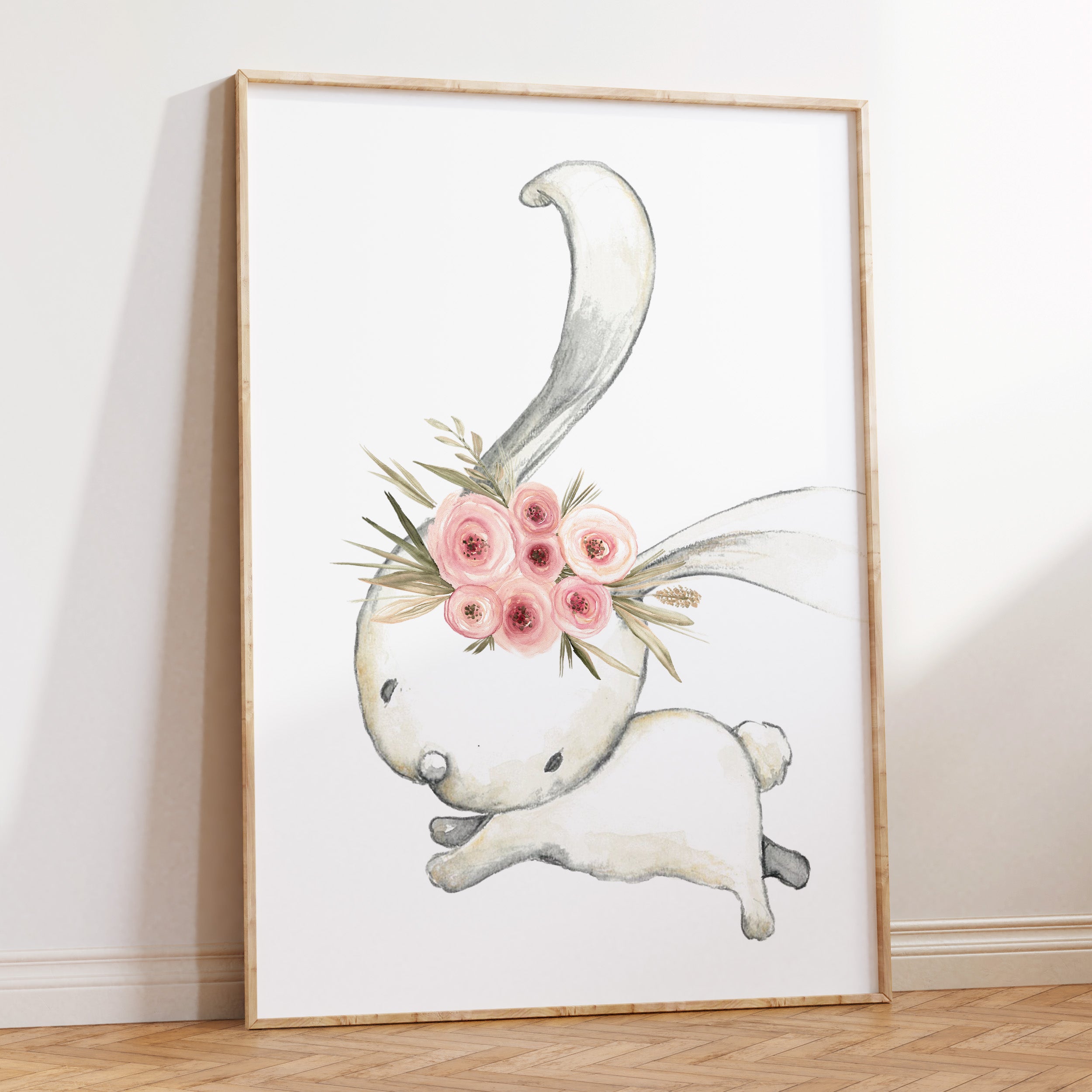 Woodland Bunny Print