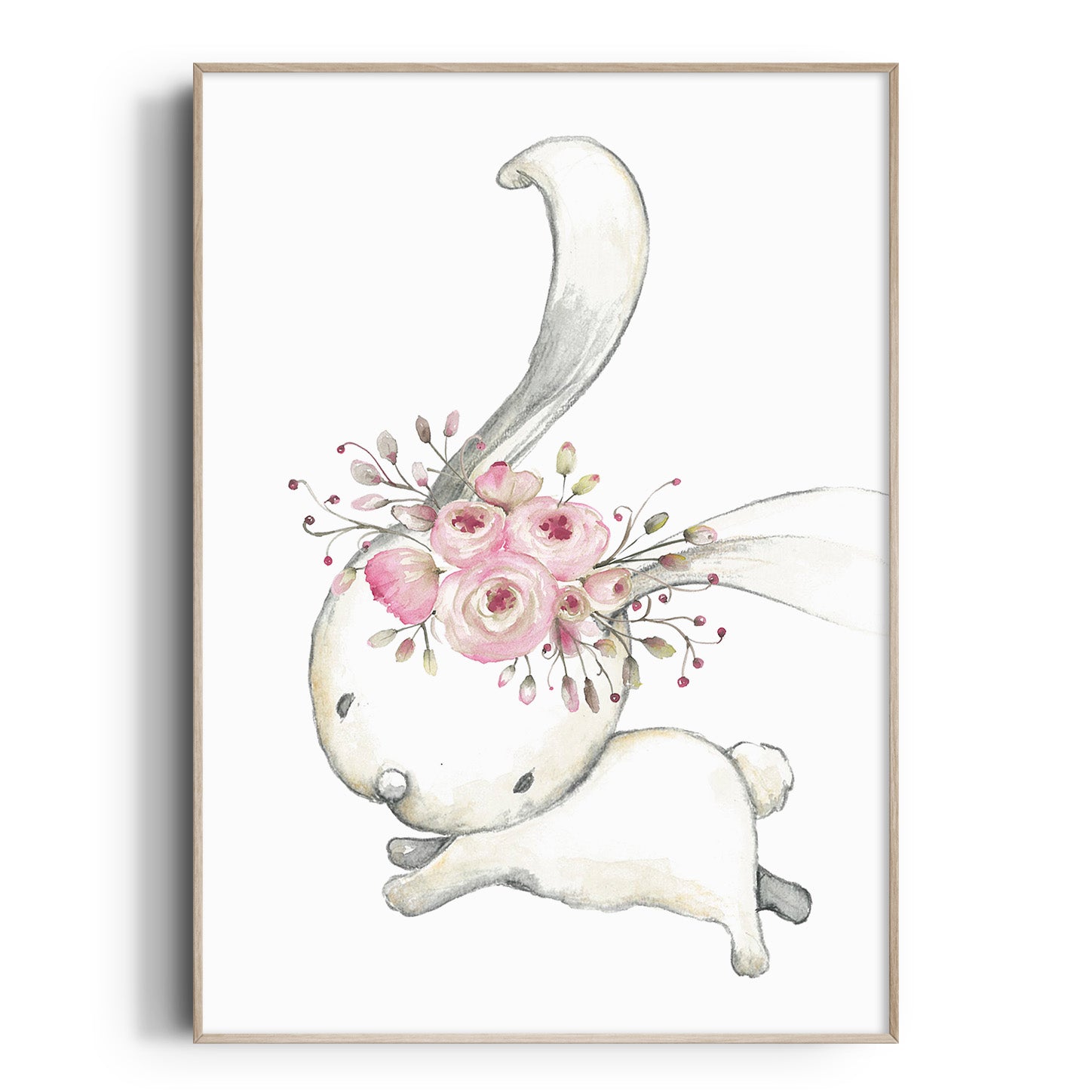 Woodland Bunny Print