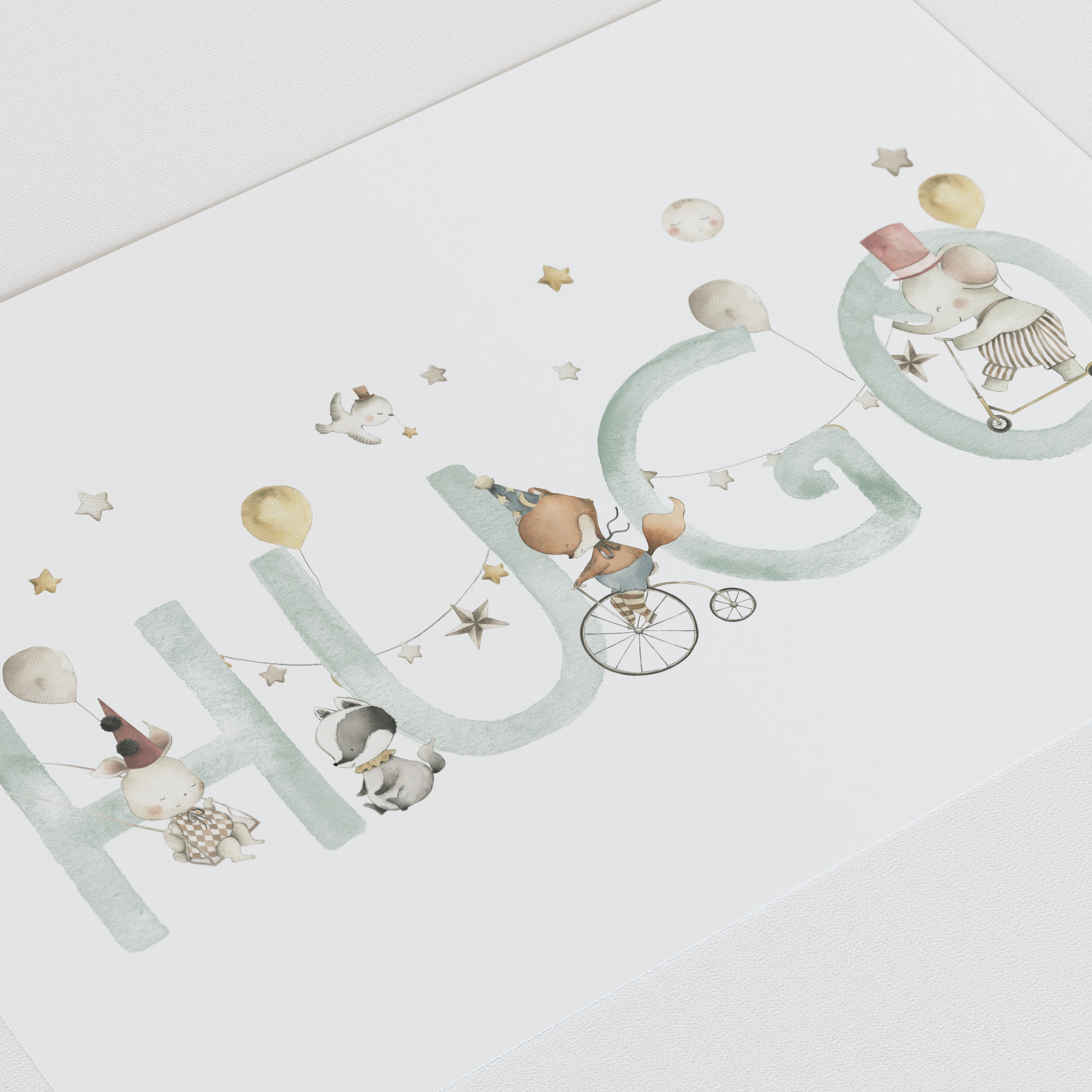 Circus Name Print