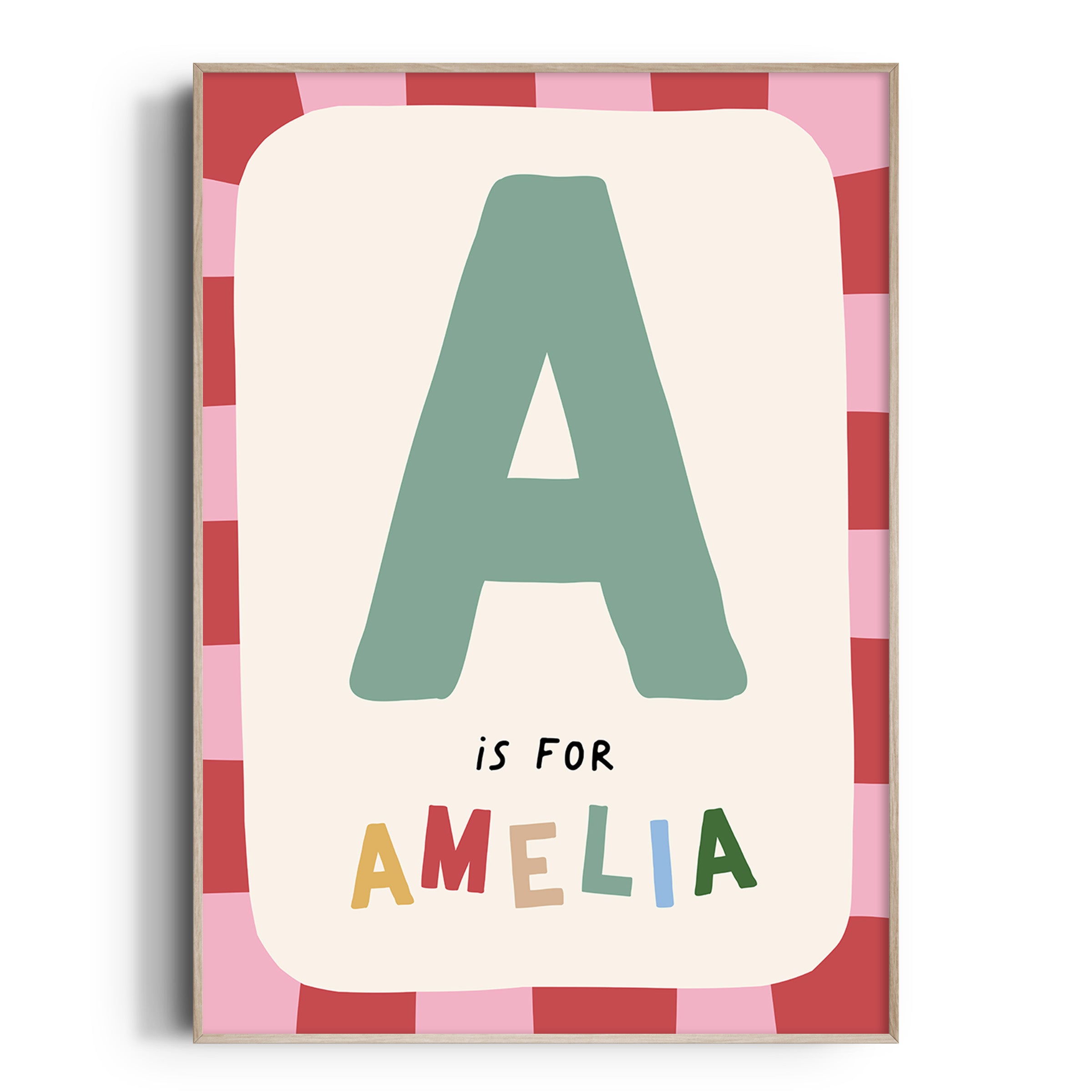 Checker Name & Initial Print