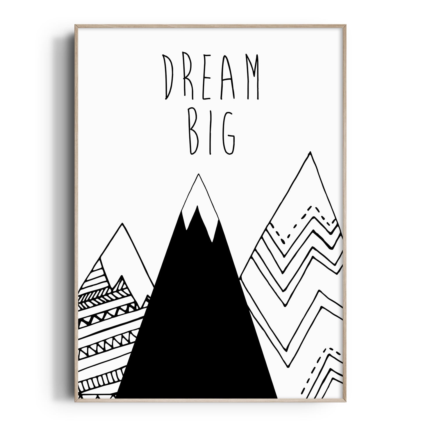 Dream Big Mountain Print