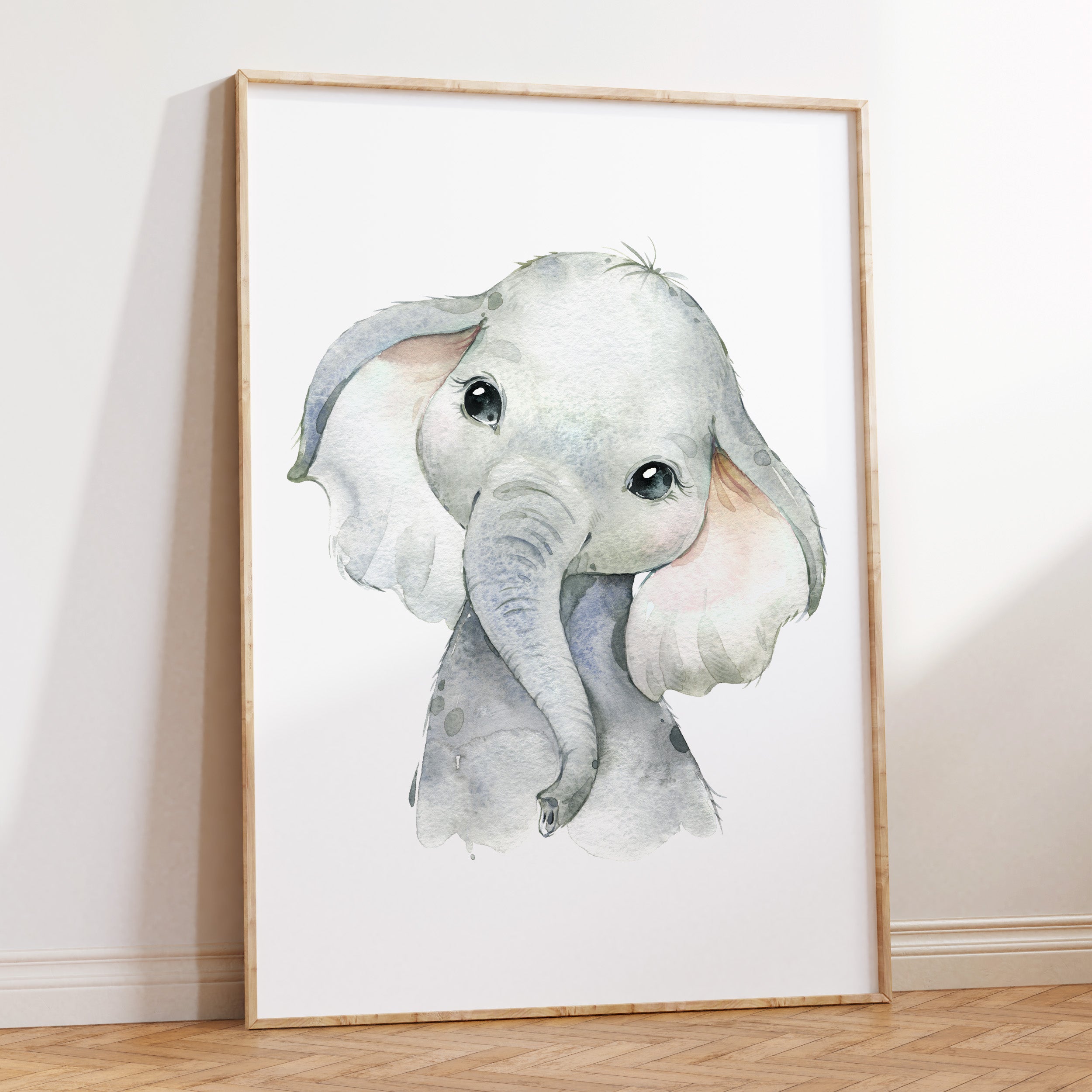 Baby Elephant Print
