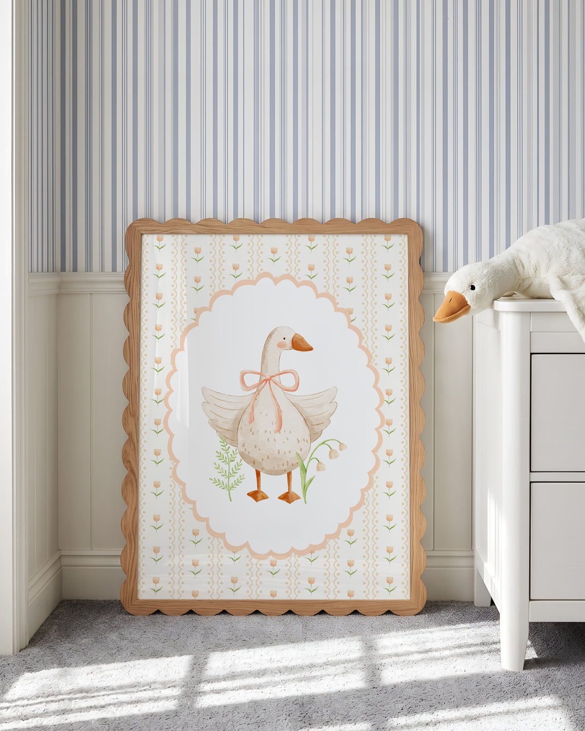 Cottagecore Duck Print
