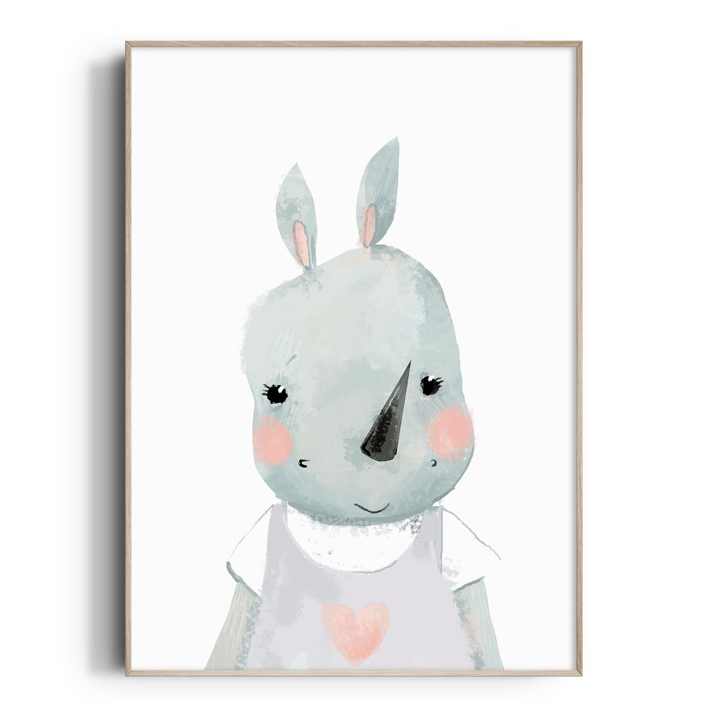 Little Miss Hippo Print