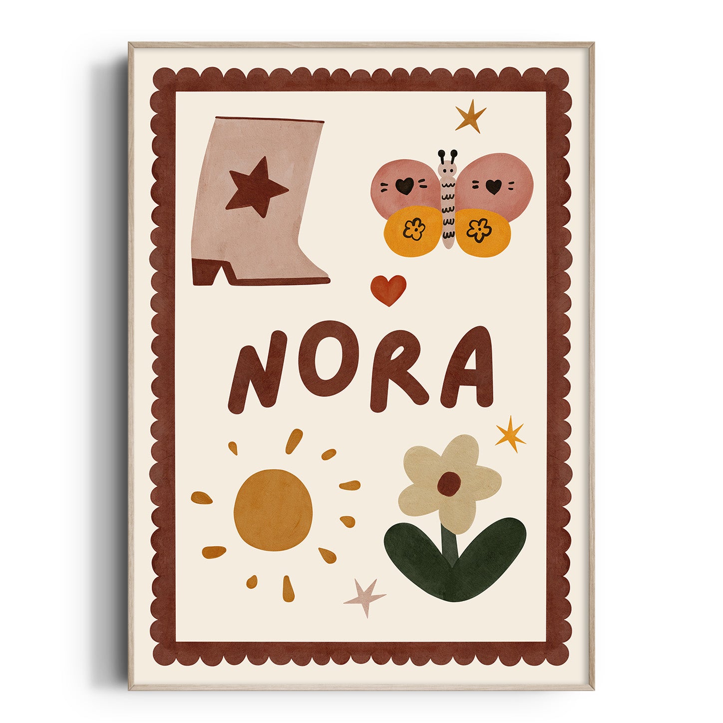 Whimsy Name Print