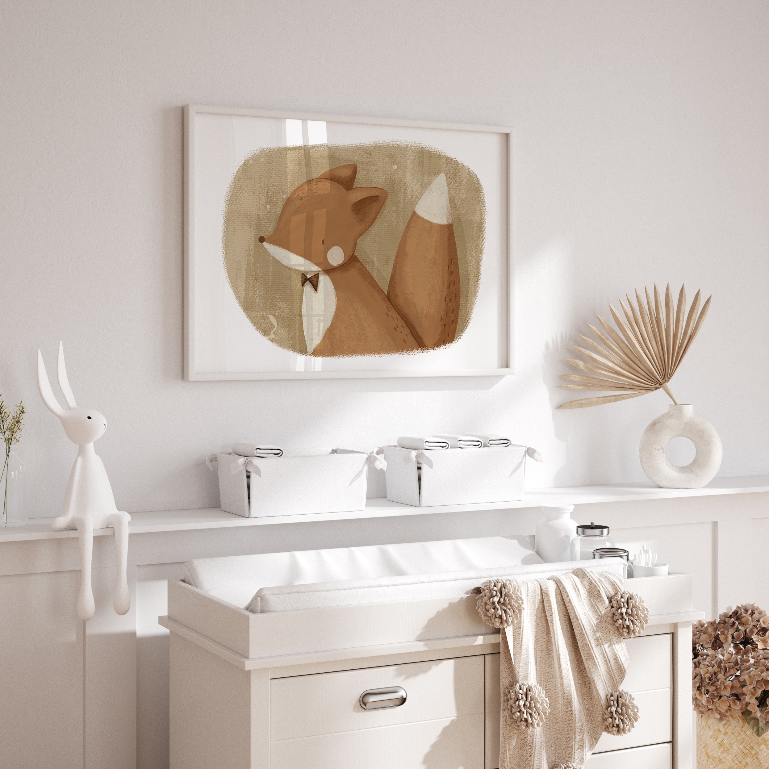 Whimsy Fox Print