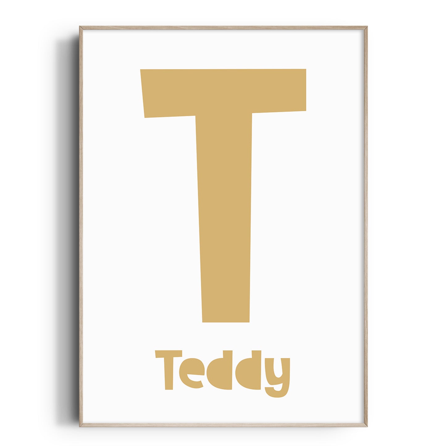 Letter & Name Print