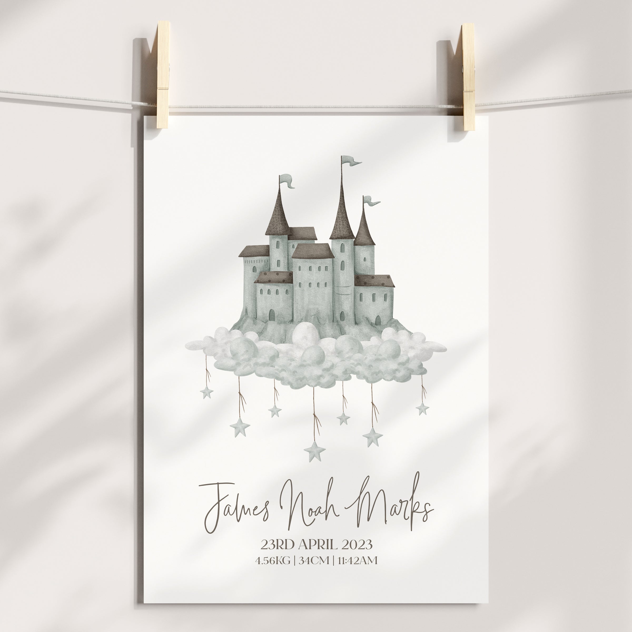 Mystic Castle Birth Print