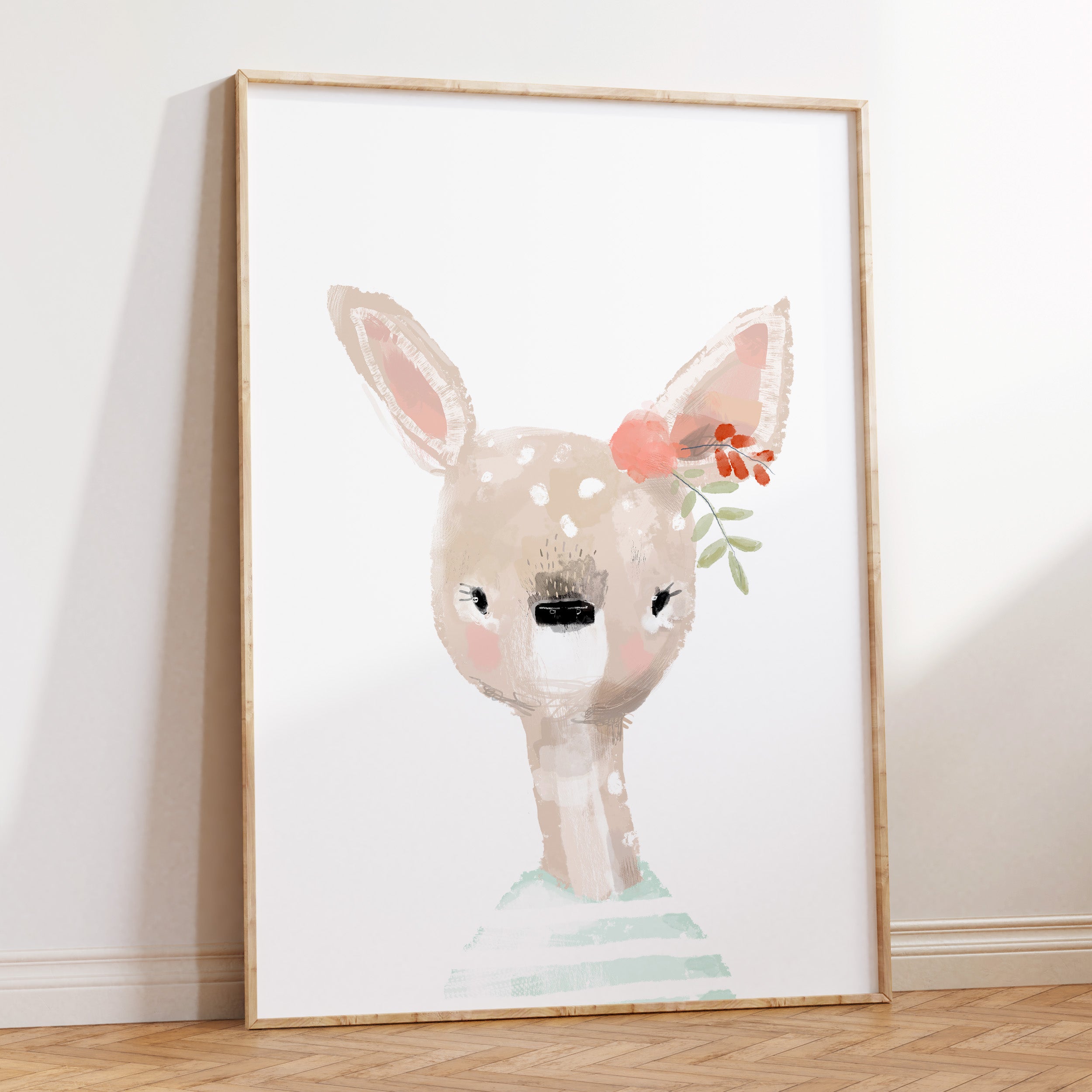 Little Miss Deer Print