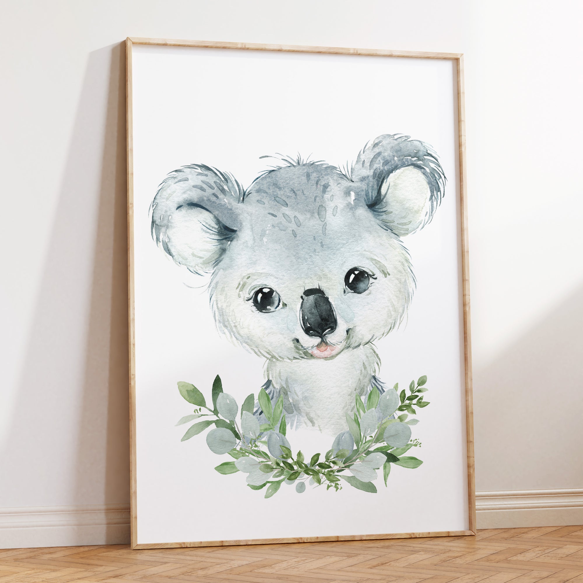 Koala Nursery Print | Australian Animal Wall Art | The Kids Print Store ...