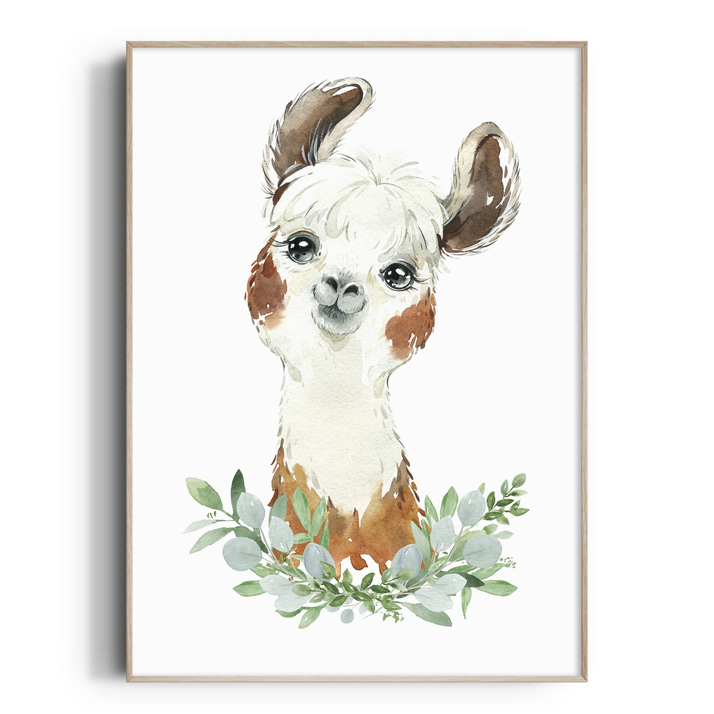Baby Llama Print