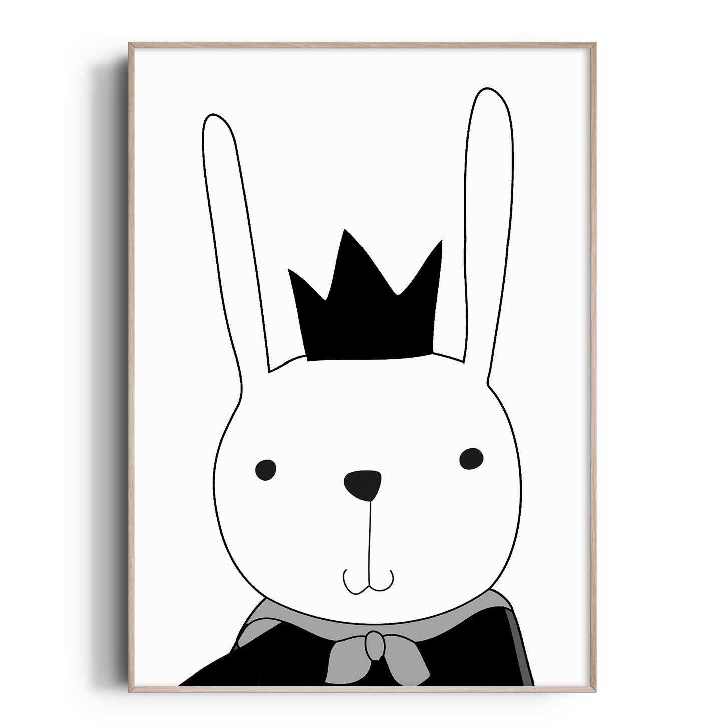 Bunny King Print