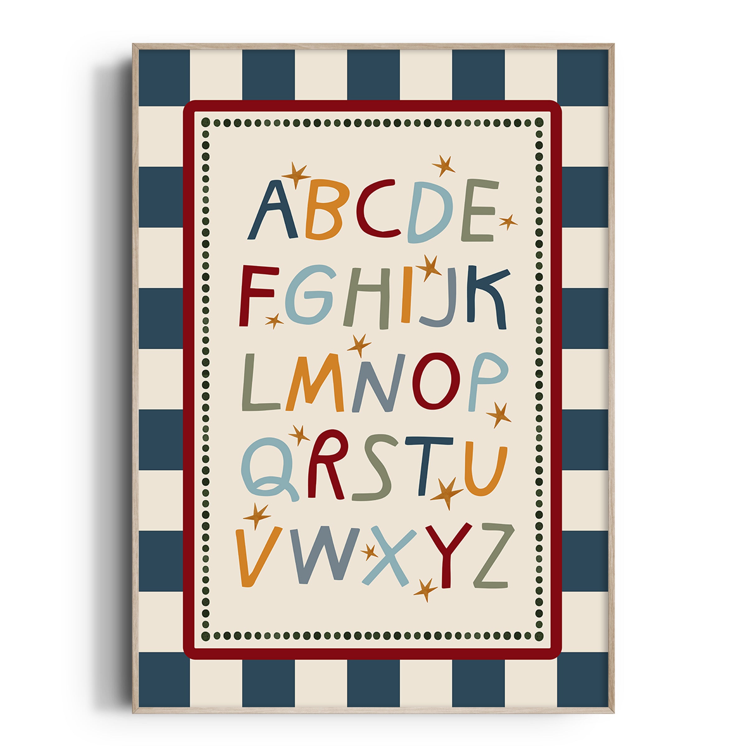 Check ABC Alphabet Print
