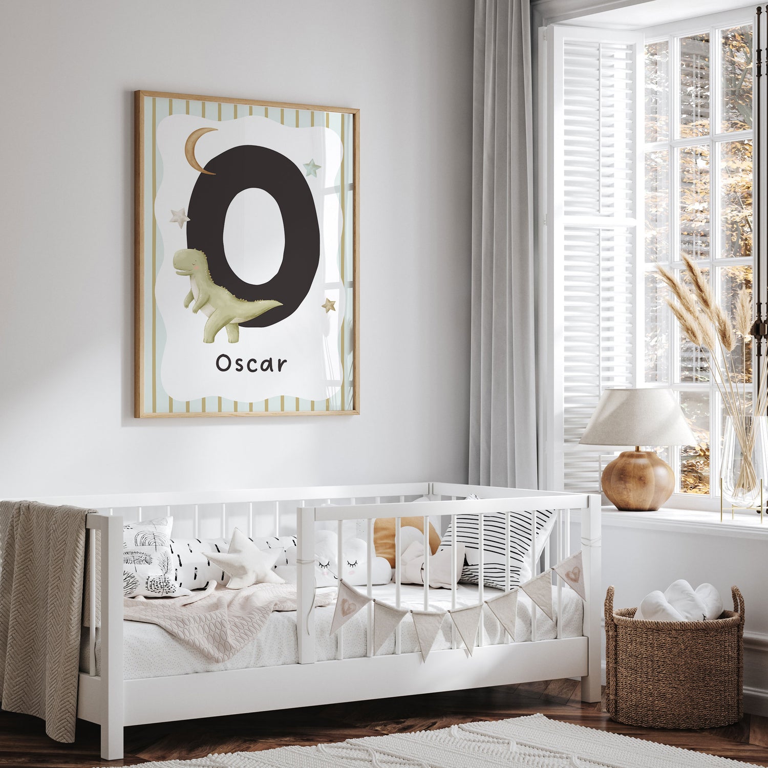 Dinosaur Letter & Name Print