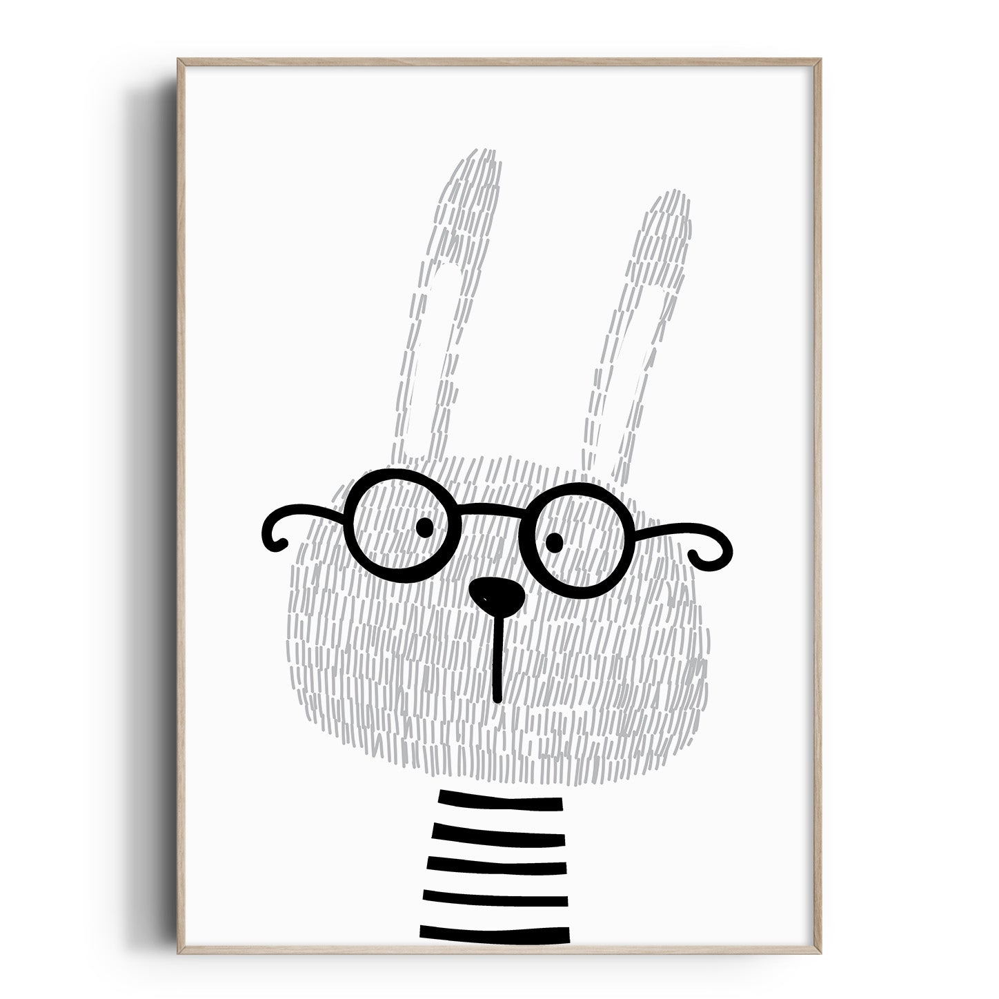 Scandi Bunny Print