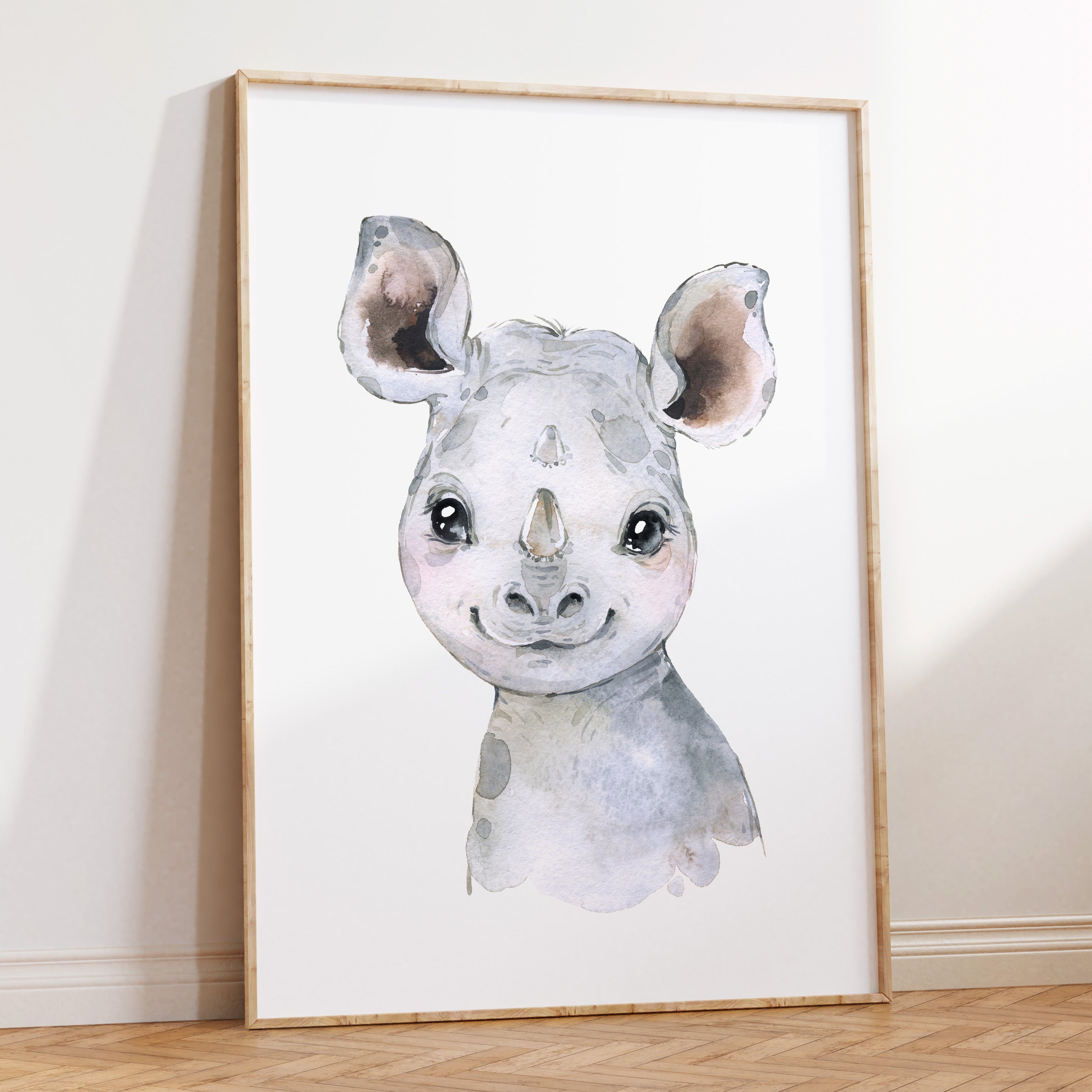 Baby Rhino Print