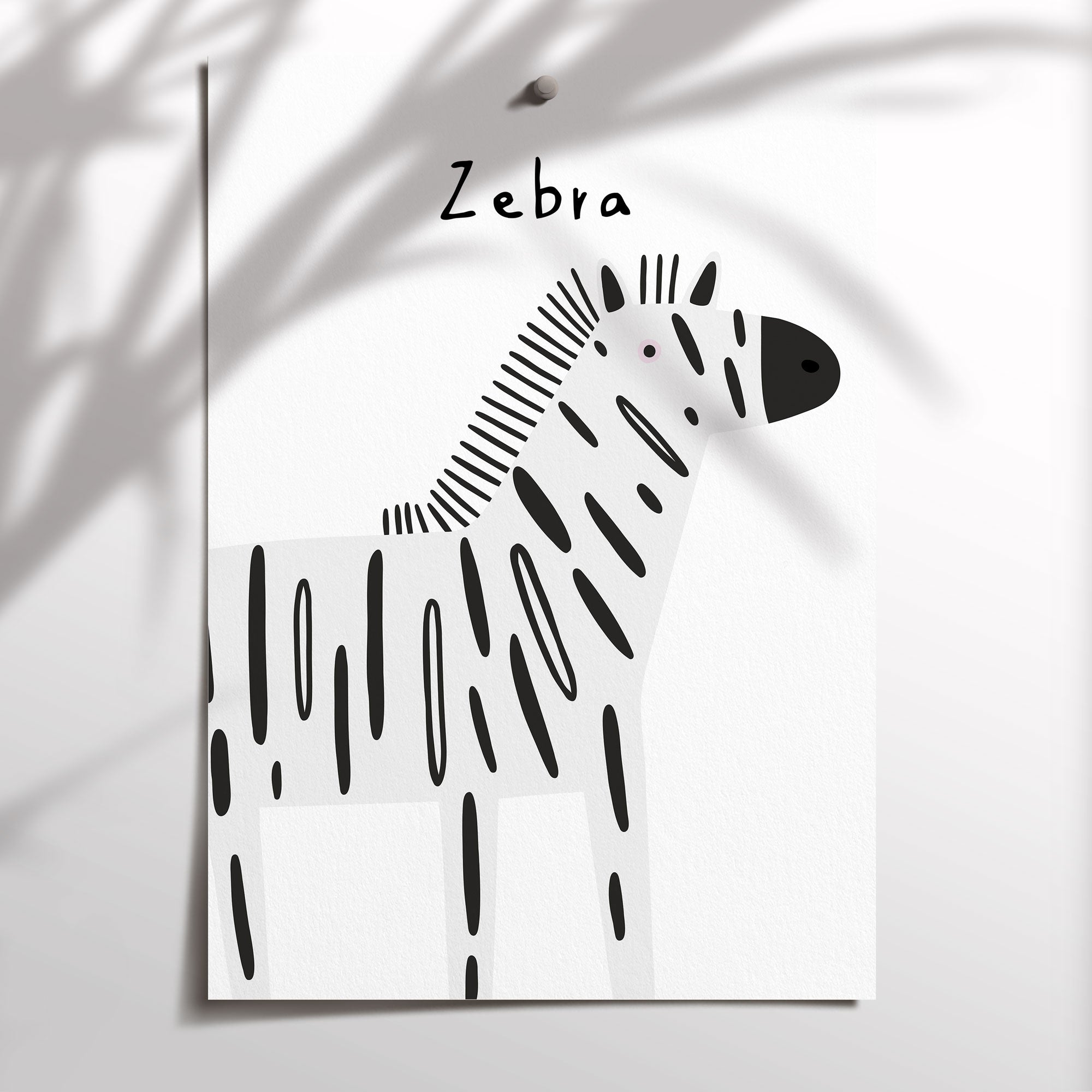 Zebra, Lion & Name Prints