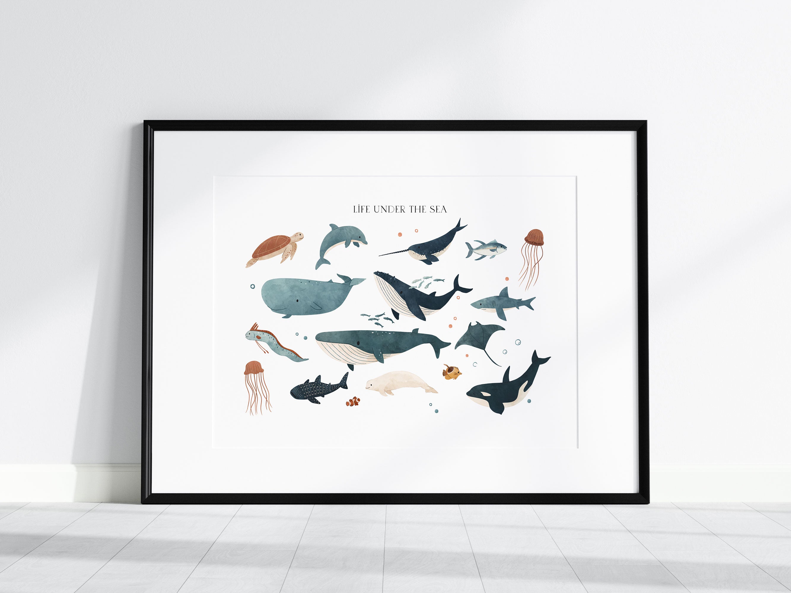 Ocean Animals Prints