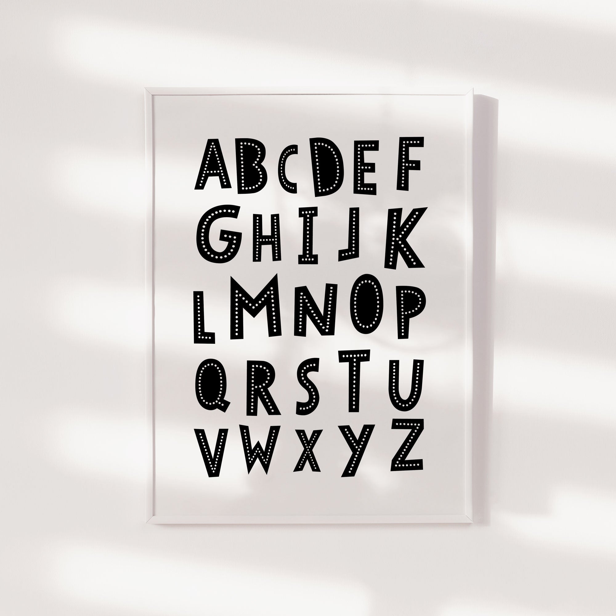 Alphabet Print