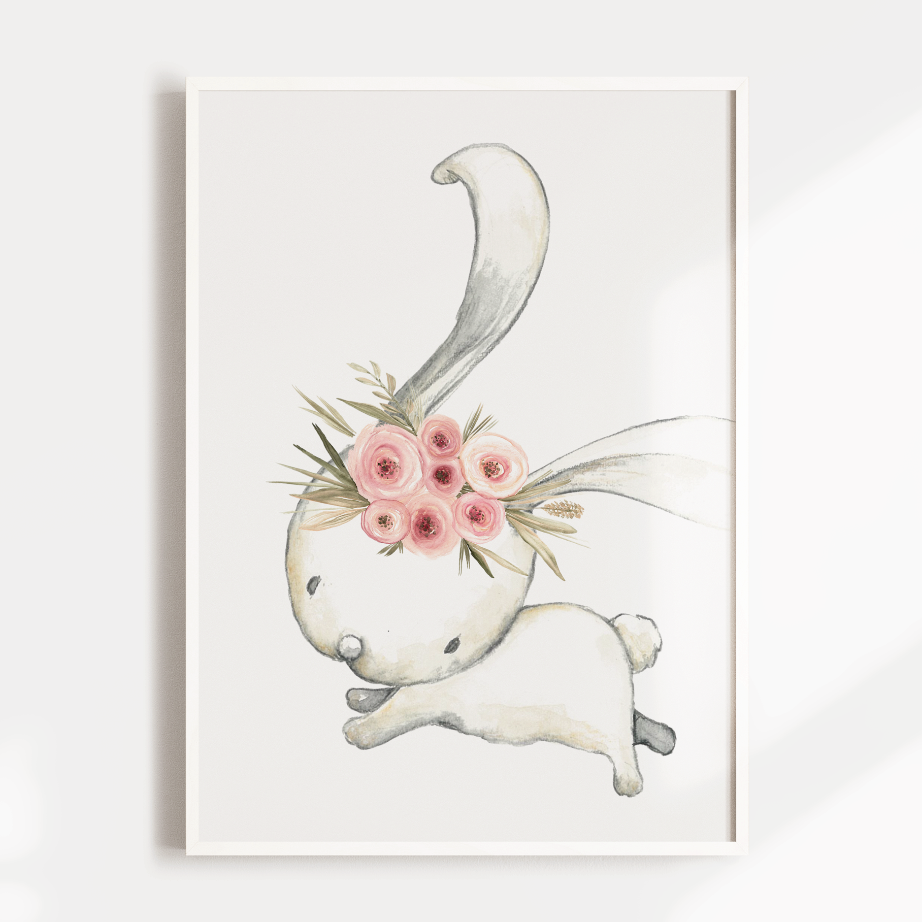 Woodland Bunny Print