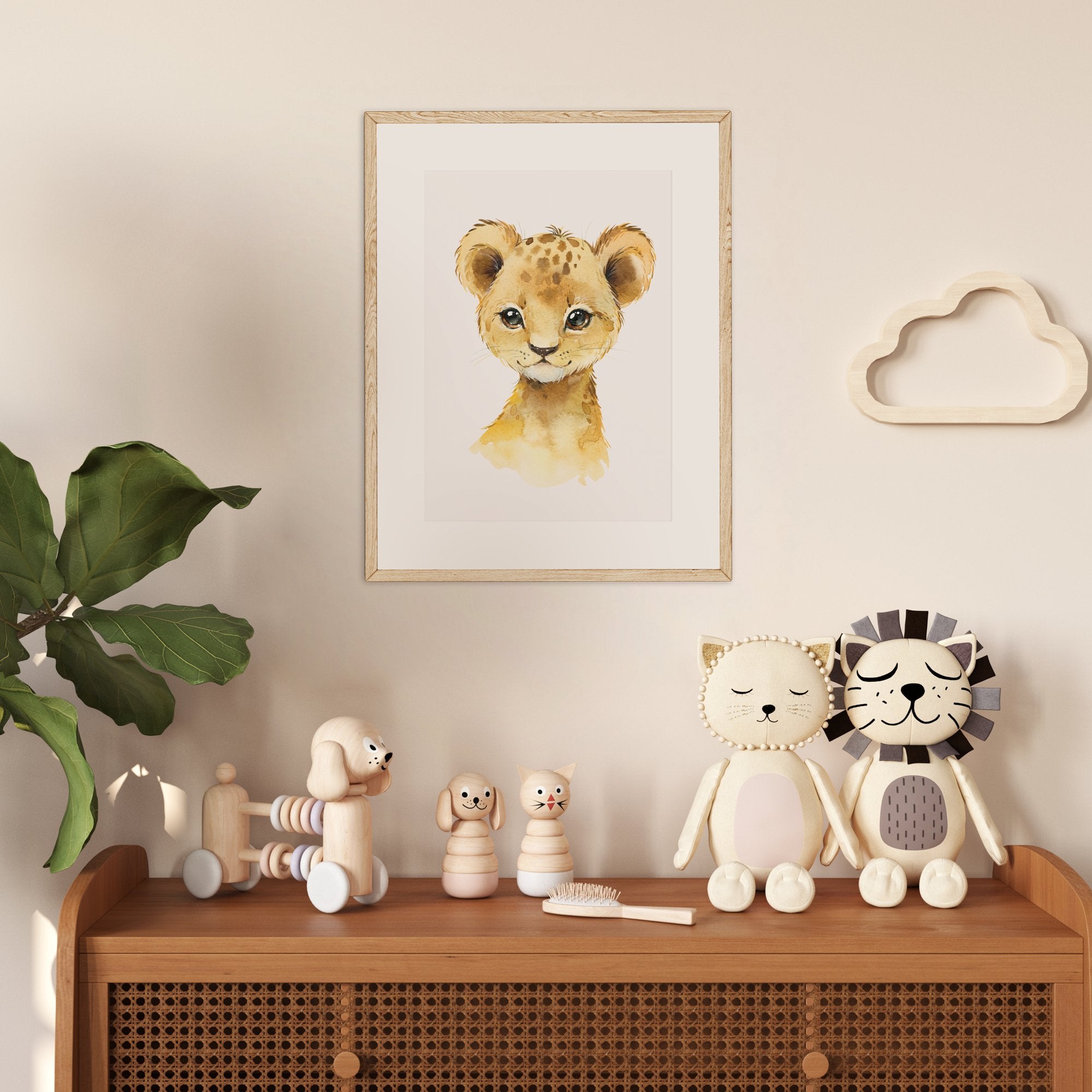 Baby Lion Print