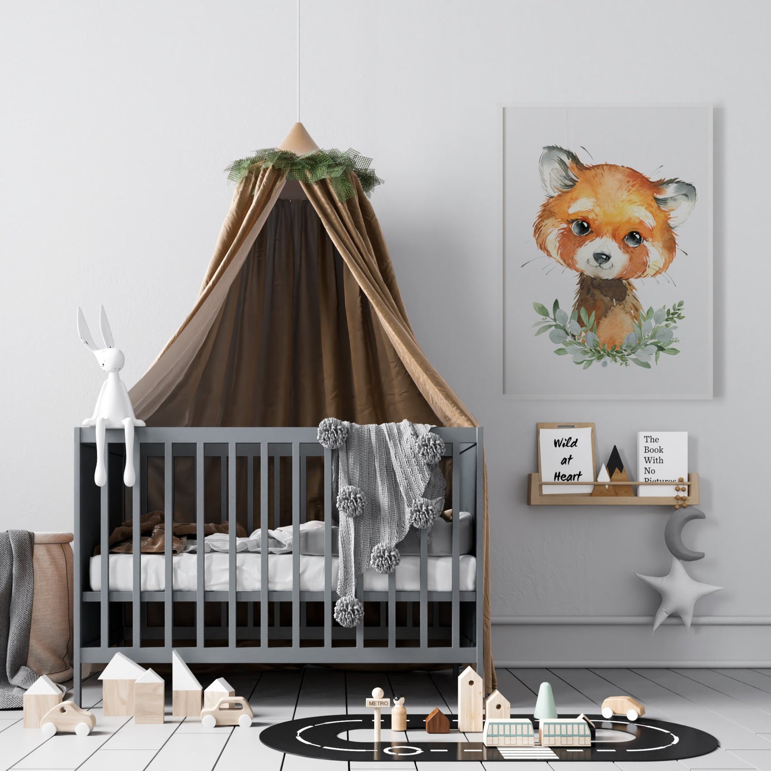 Baby Red Panda  Print