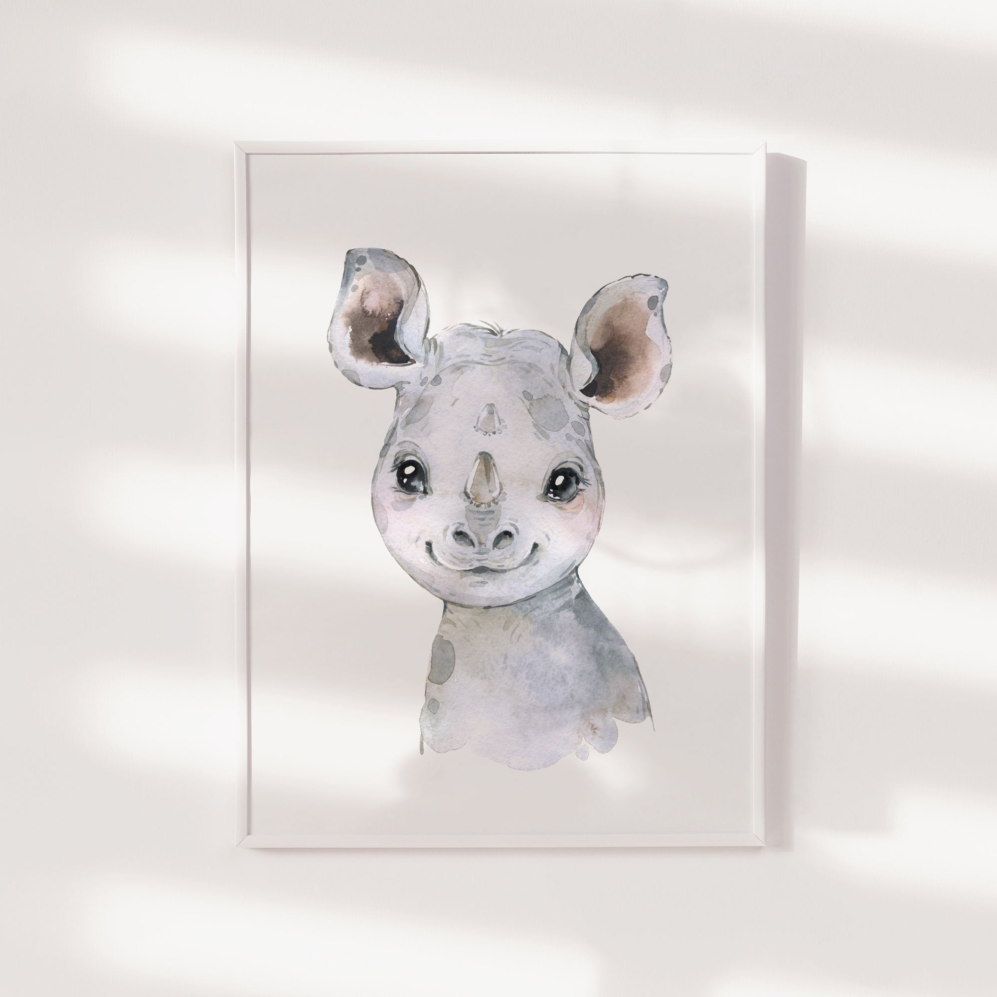 Baby Rhino Print
