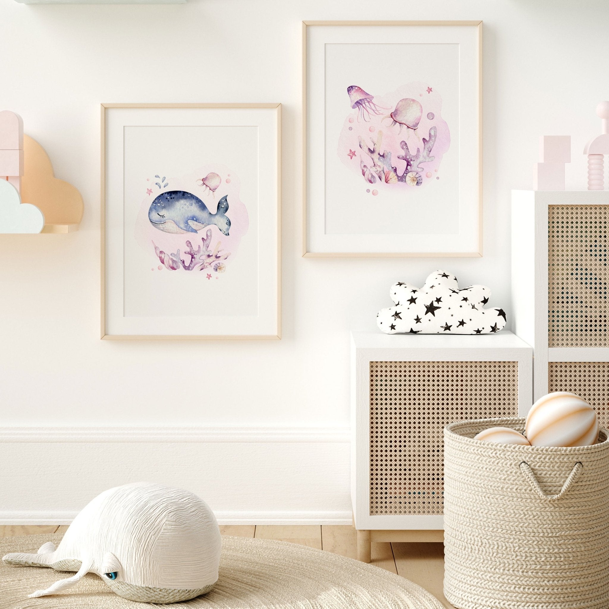Baby Whale Print