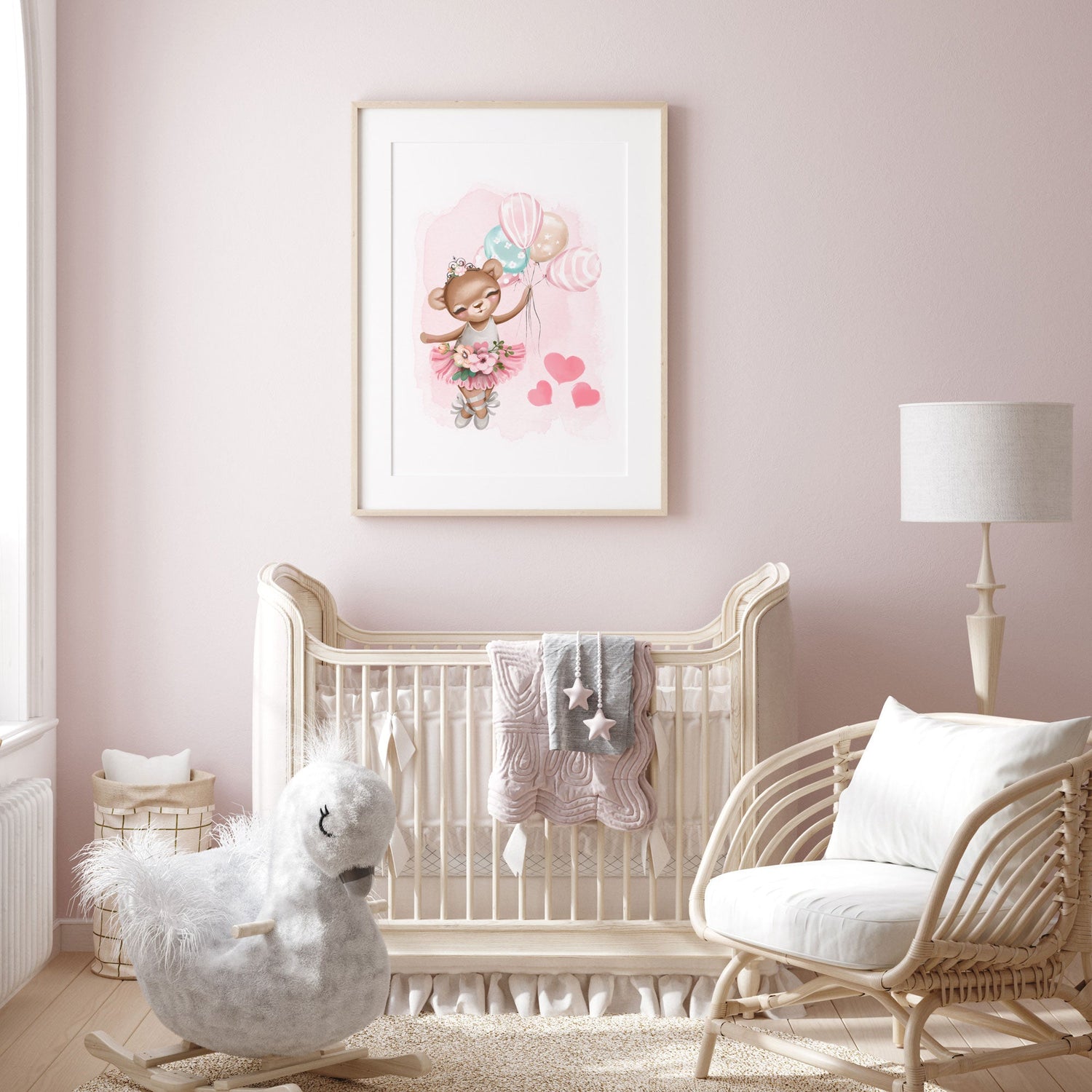 Ballerina Bear Print