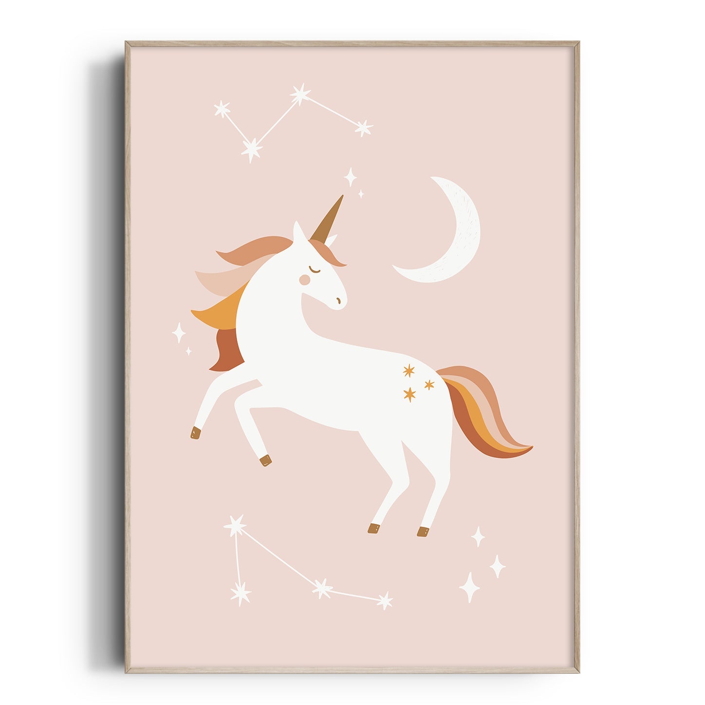 Boho Unicorn Print