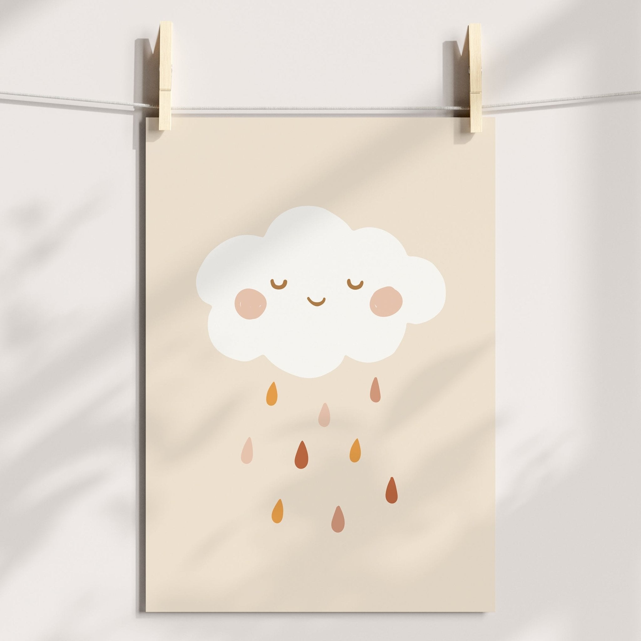 Boho Unicorn, Rainbow & Cloud Prints