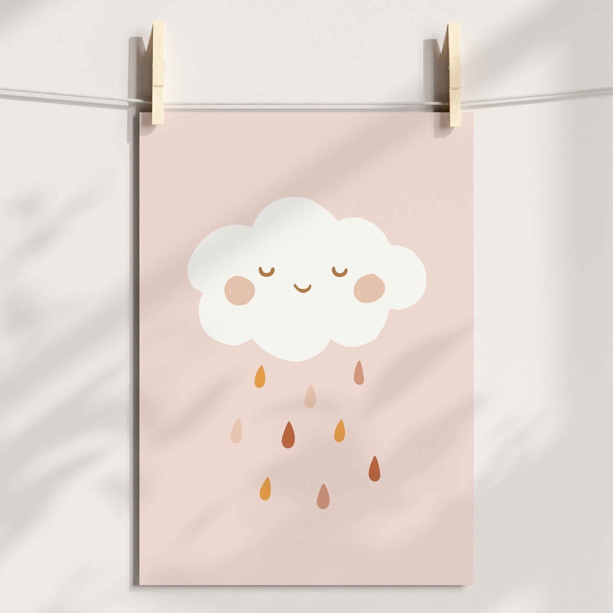 Boho Unicorn, Rainbow & Cloud Prints