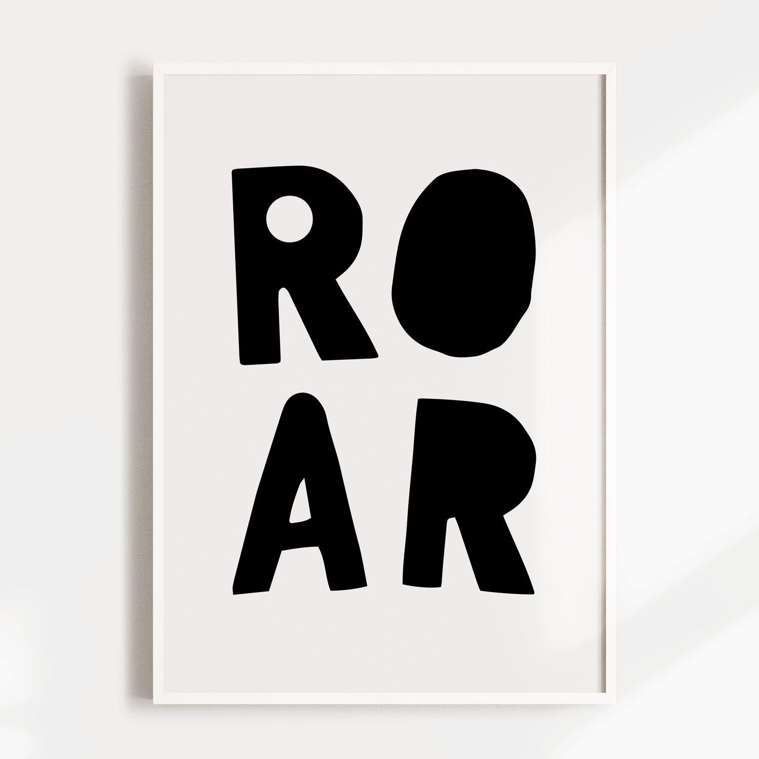 ROAR Dinosaur Print