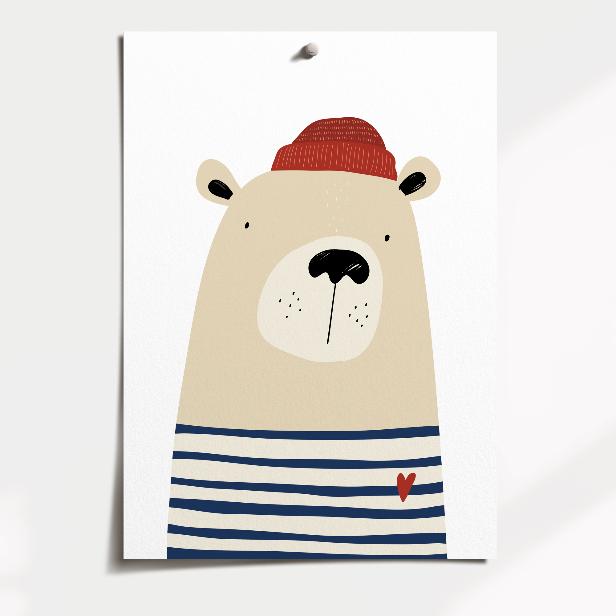 Walrus, Bear & Name Prints